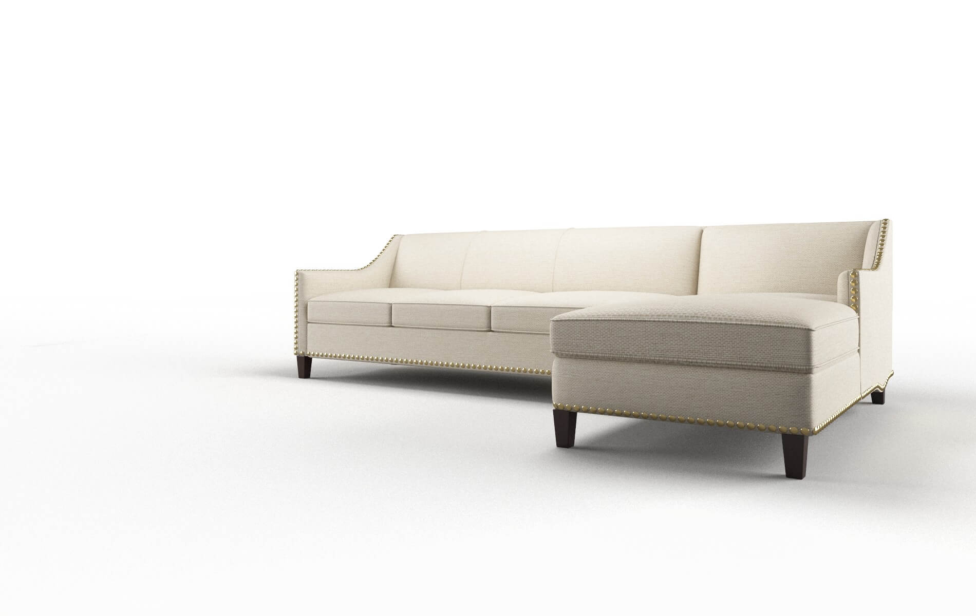 Amsterdam Chance Sand Panel espresso legs 4