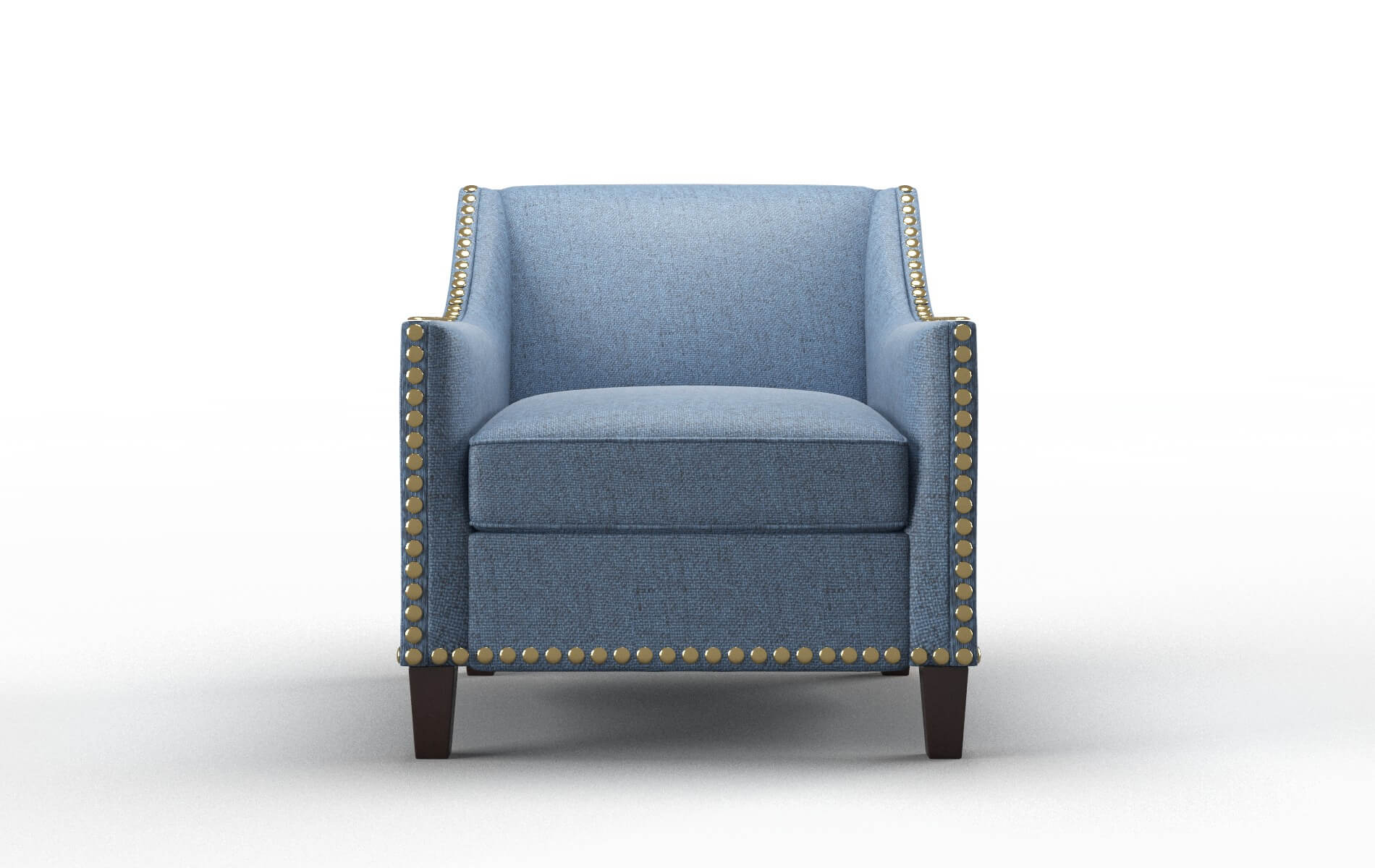 Amsterdam Clyde Deep_ocean Chair espresso legs 1