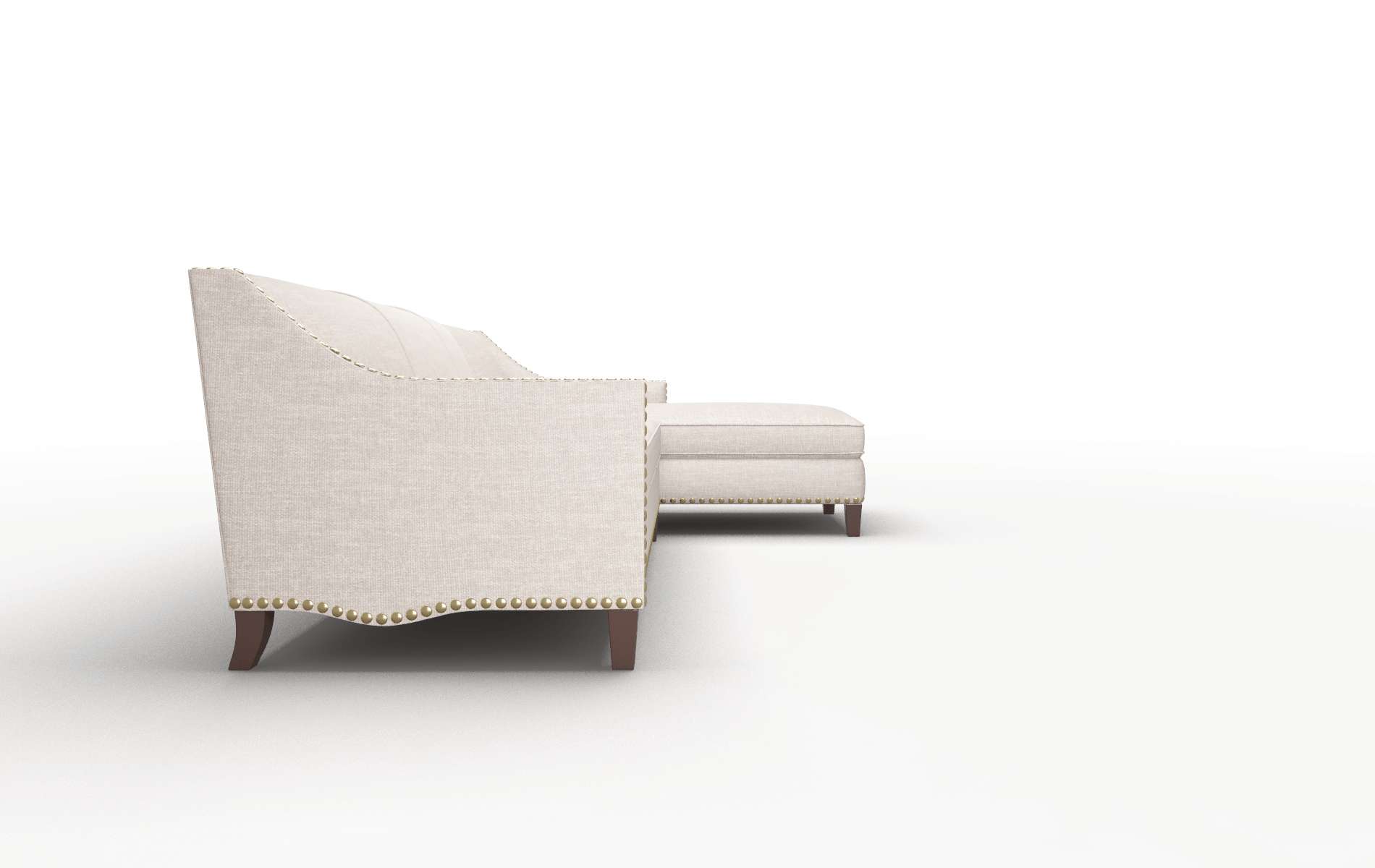 Amsterdam Clyde Dolphin Panel espresso legs 3