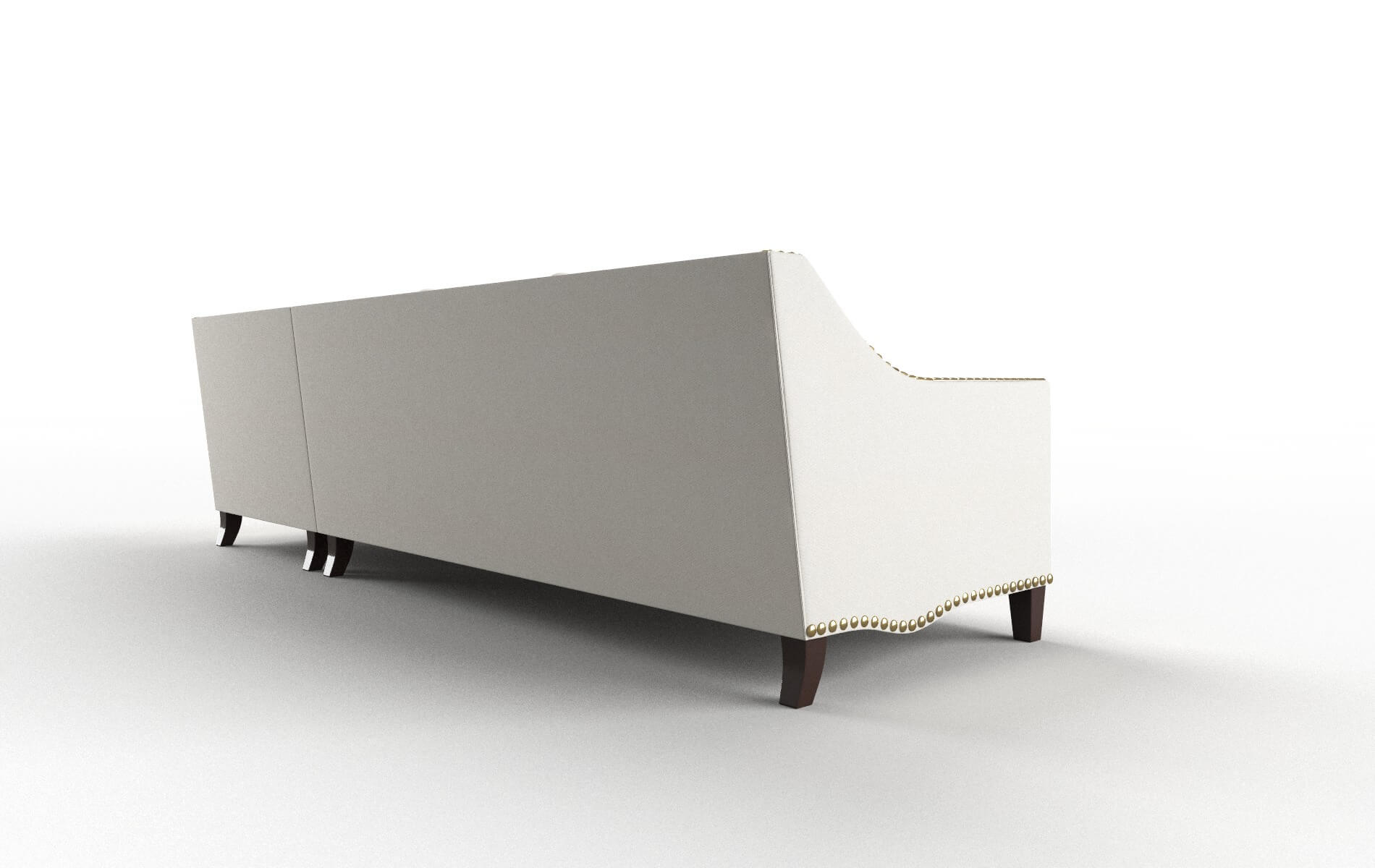 Amsterdam Cosmo Ivory Panel espresso legs 5