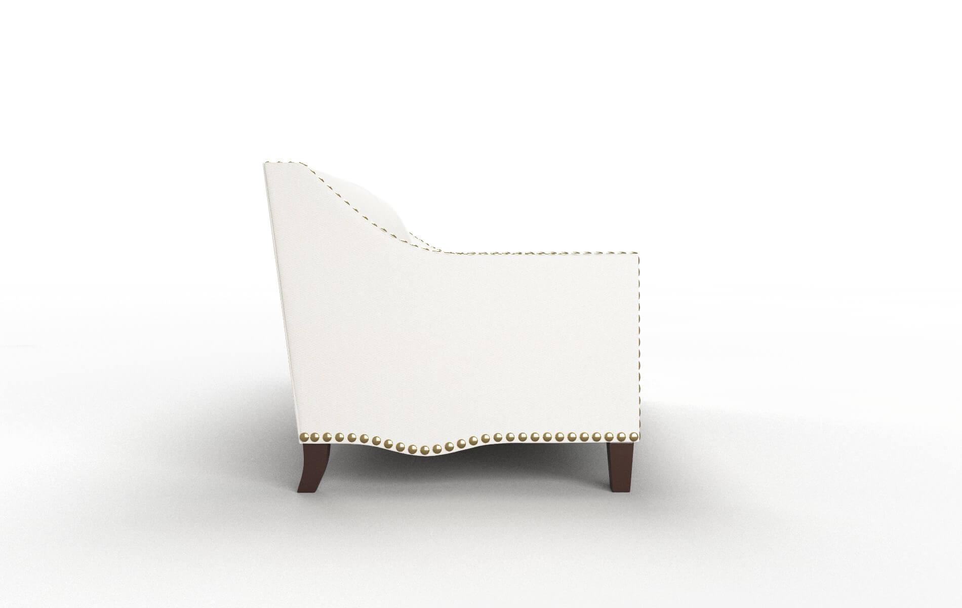 Amsterdam Cosmo Ivory Sofa espresso legs 3