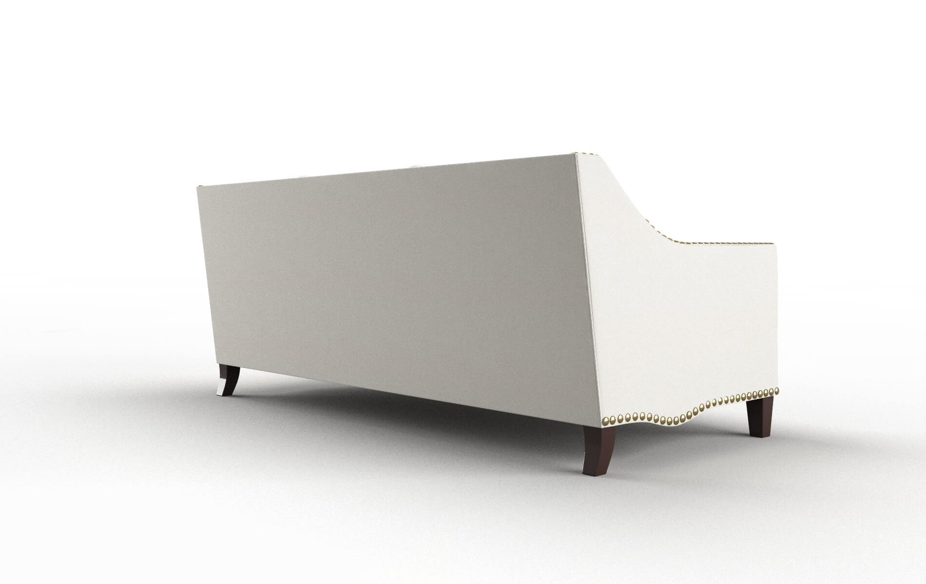 Amsterdam Cosmo Ivory Sofa espresso legs 5