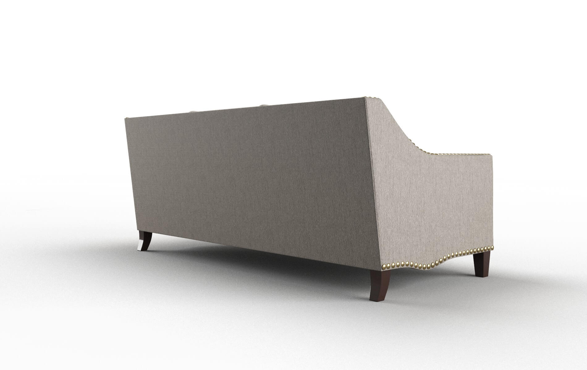 Amsterdam Cosmo Taupe Sofa espresso legs 5