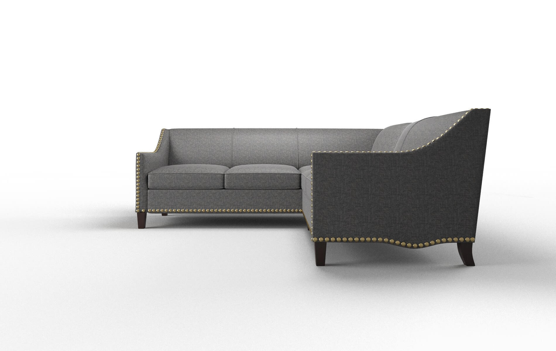 Amsterdam Curious Eclipse Sectional espresso legs 5