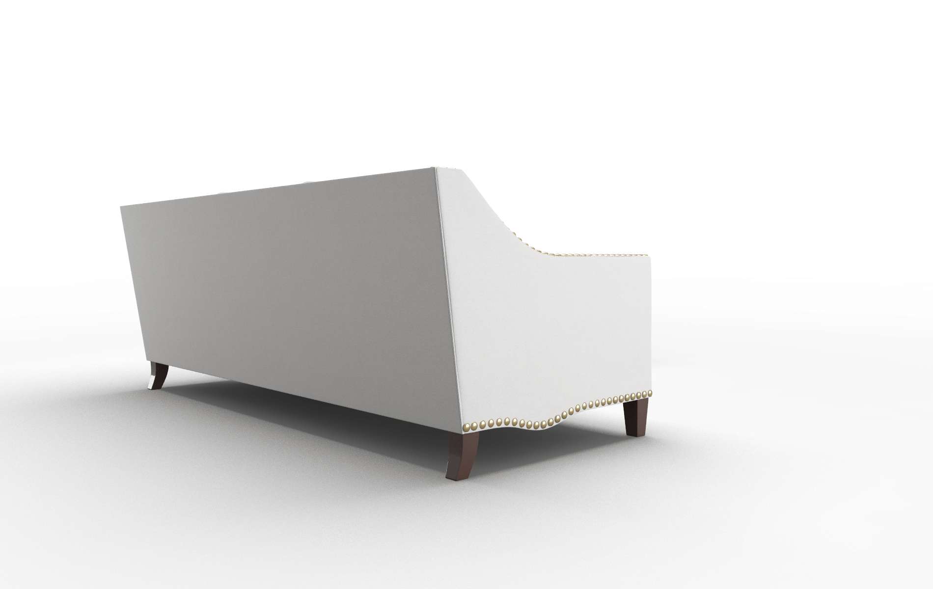 Amsterdam Dawson Platinum Sectional espresso legs 3