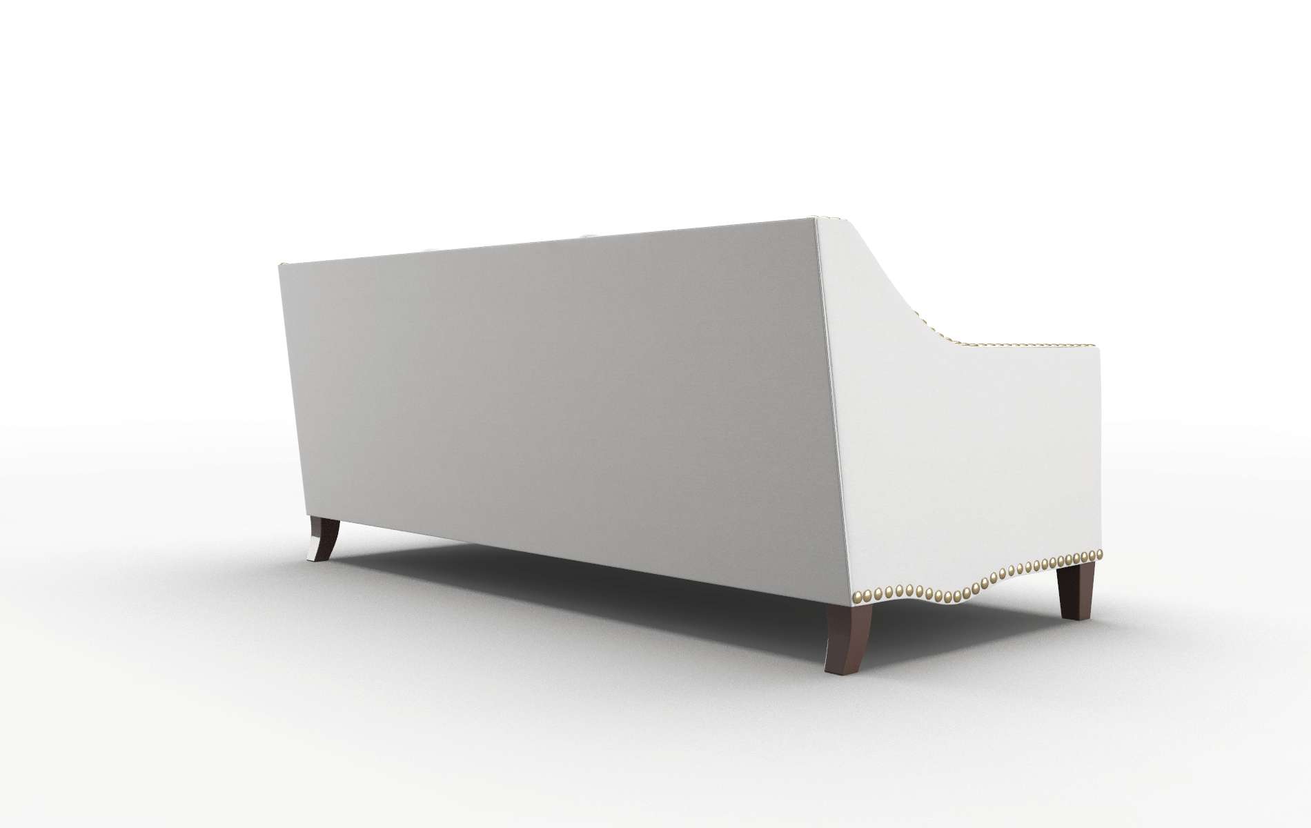 Amsterdam Dawson Platinum Sofa espresso legs 5