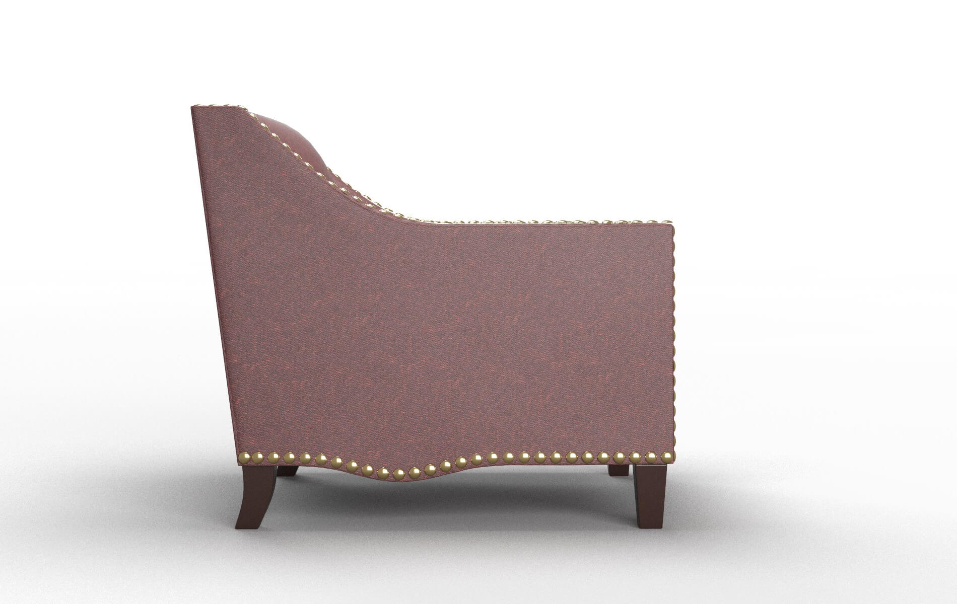 Amsterdam Derby Berry Chair espresso legs 3