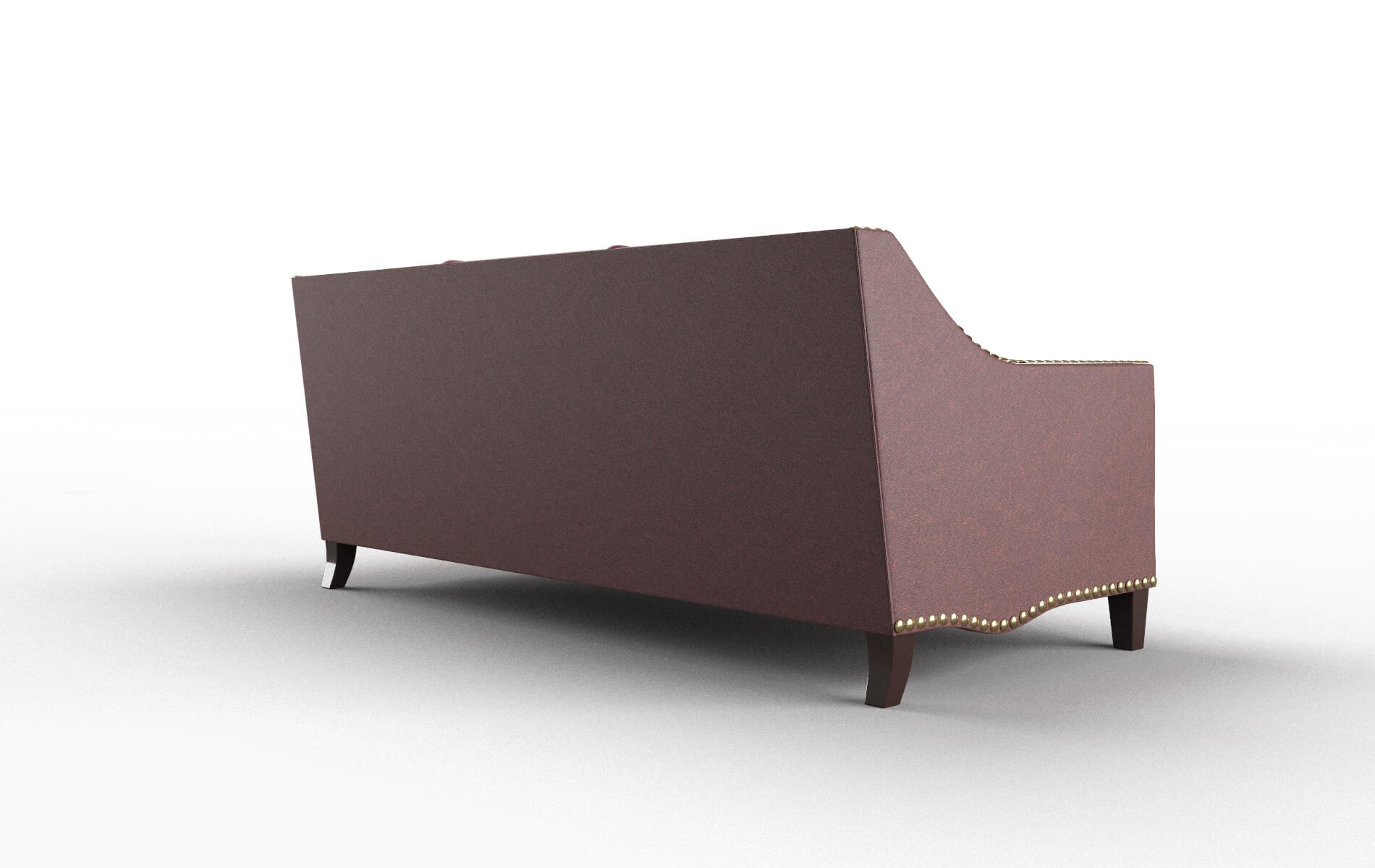 Amsterdam Derby Berry Sofa espresso legs 5