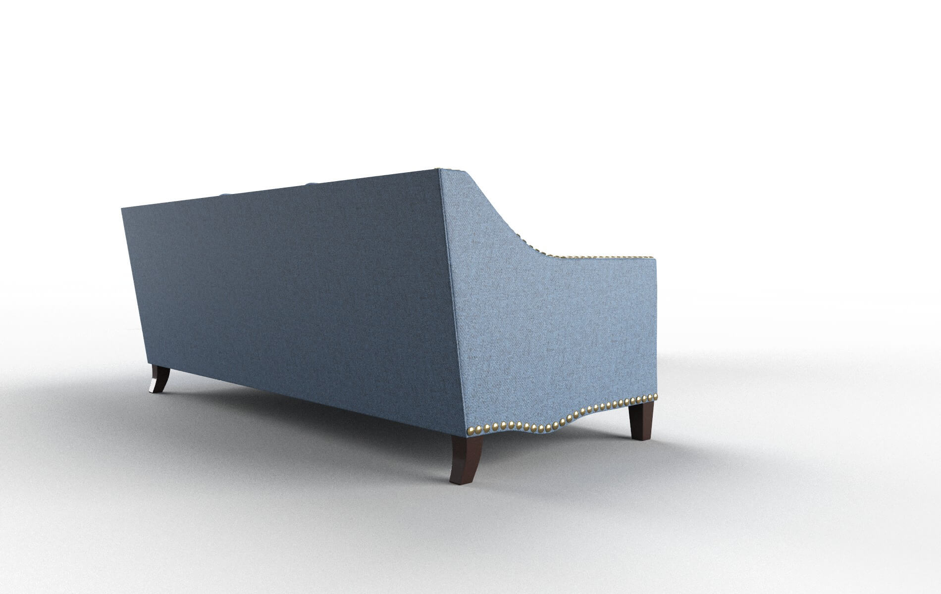Amsterdam Derby Navy Sectional espresso legs 3