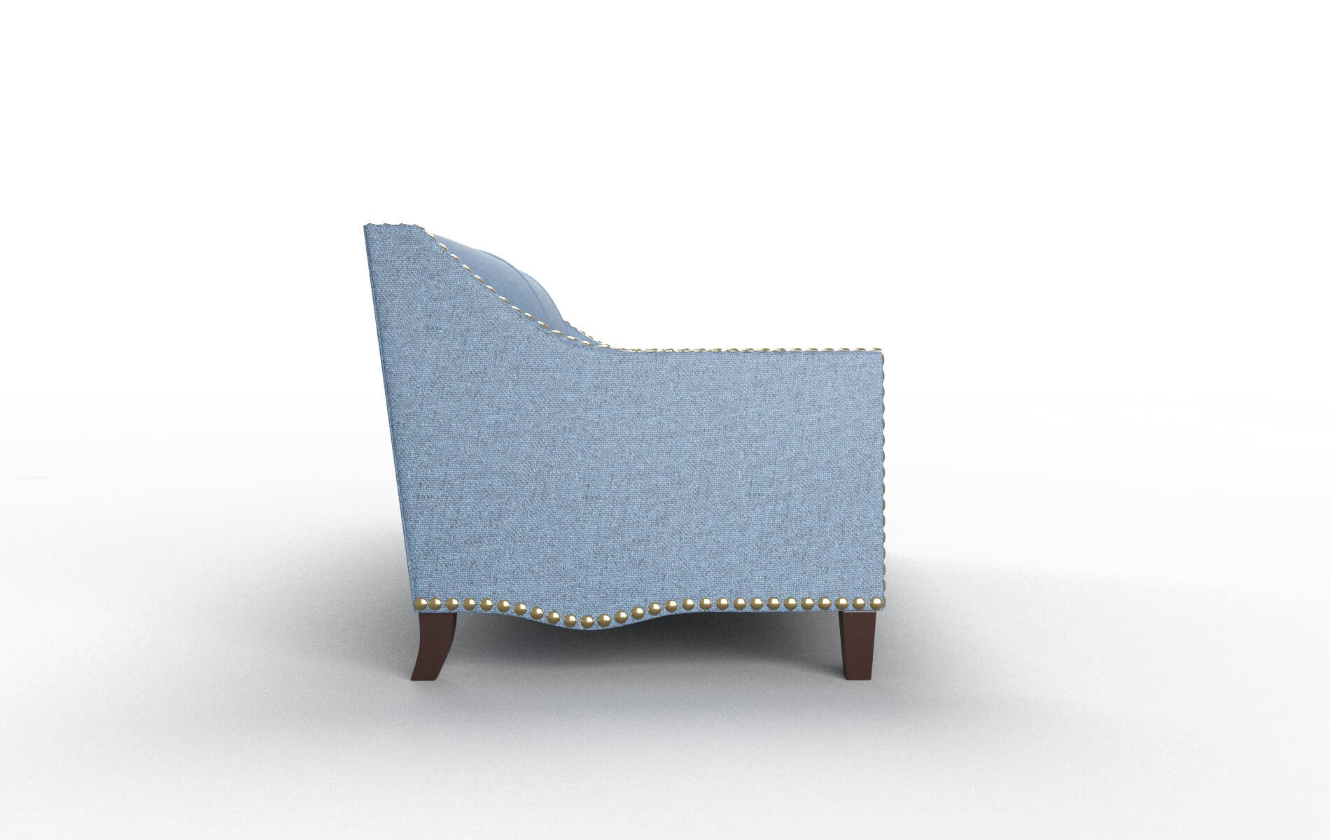 Amsterdam Derby Navy Sofa espresso legs 3