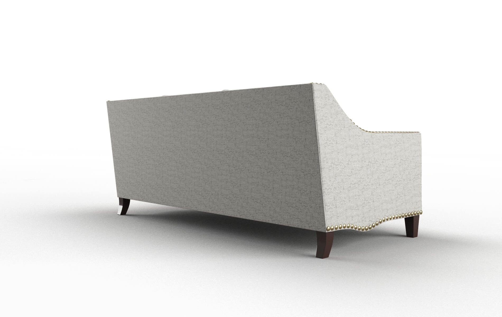 Amsterdam Derby Silver Sofa espresso legs 5