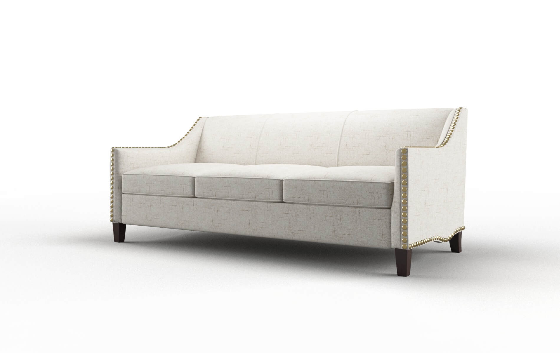 Amsterdam Derby Taupe Sofa espresso legs 4