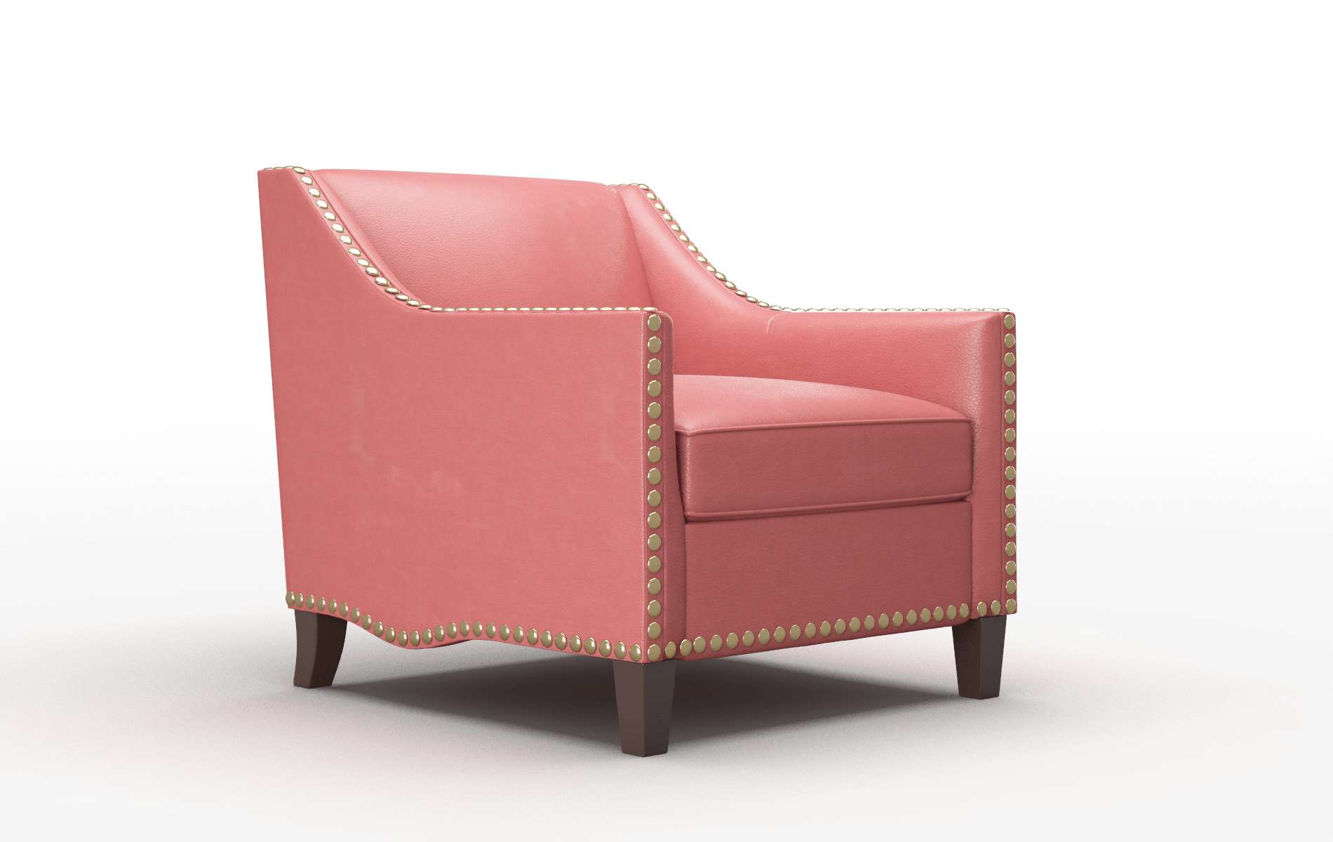 Amsterdam Dillion Cordovan Chair espresso legs 2