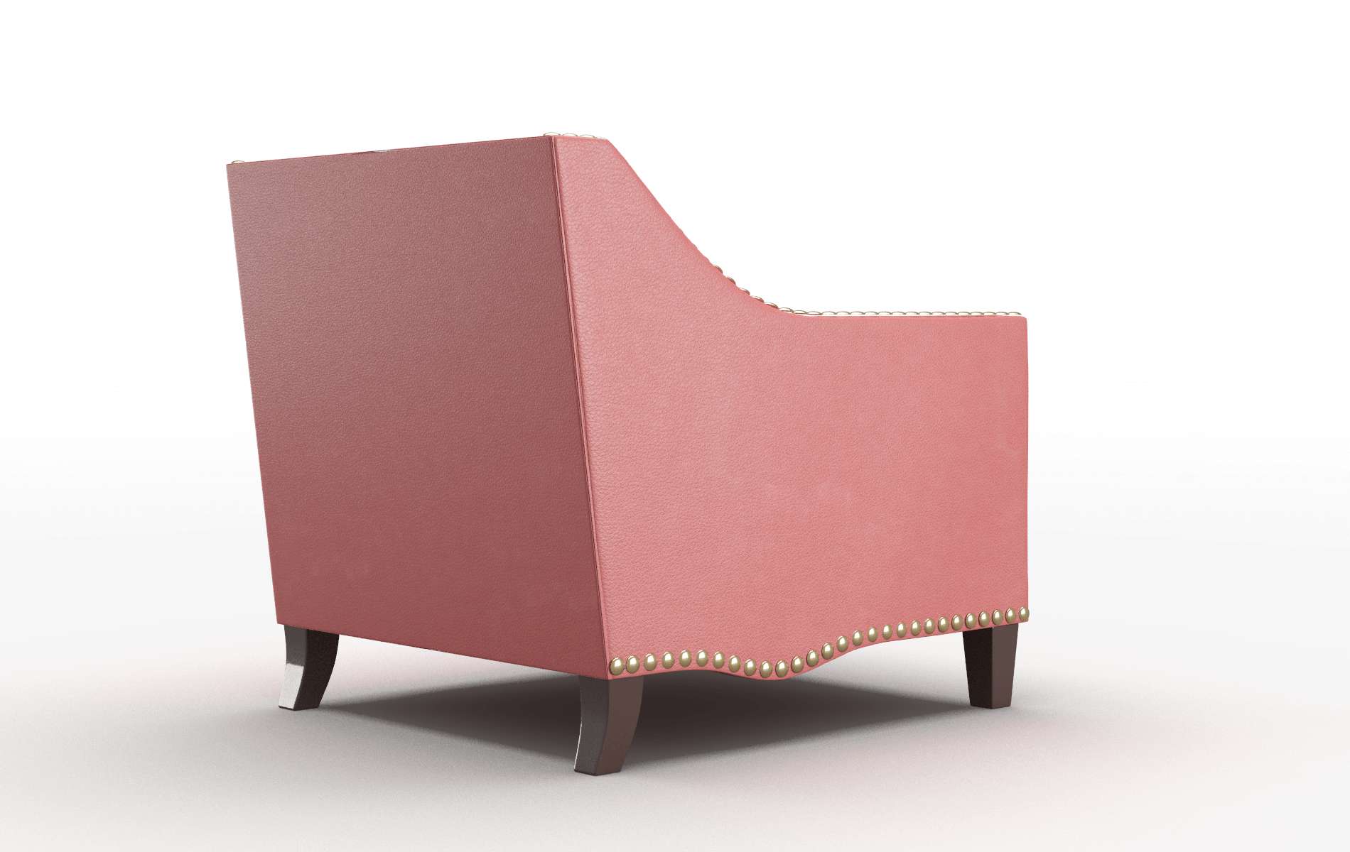 Amsterdam Dillion Cordovan Chair espresso legs 5