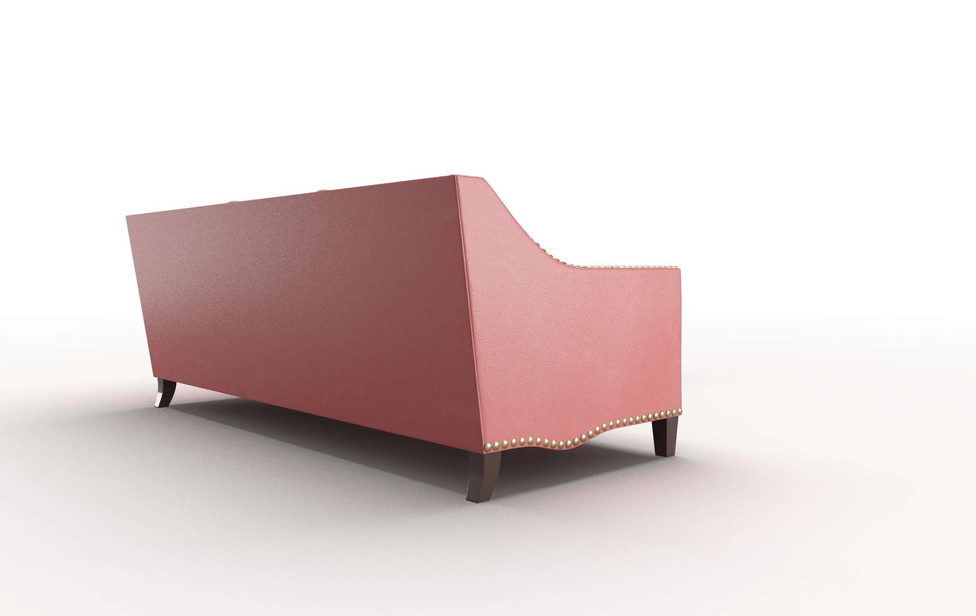 Amsterdam Dillion Cordovan Sectional espresso legs 3