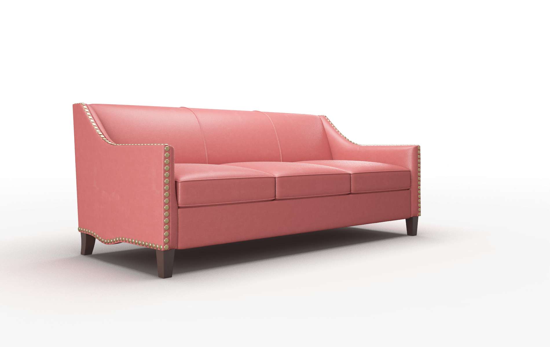 Amsterdam Dillion Cordovan Sofa espresso legs 2