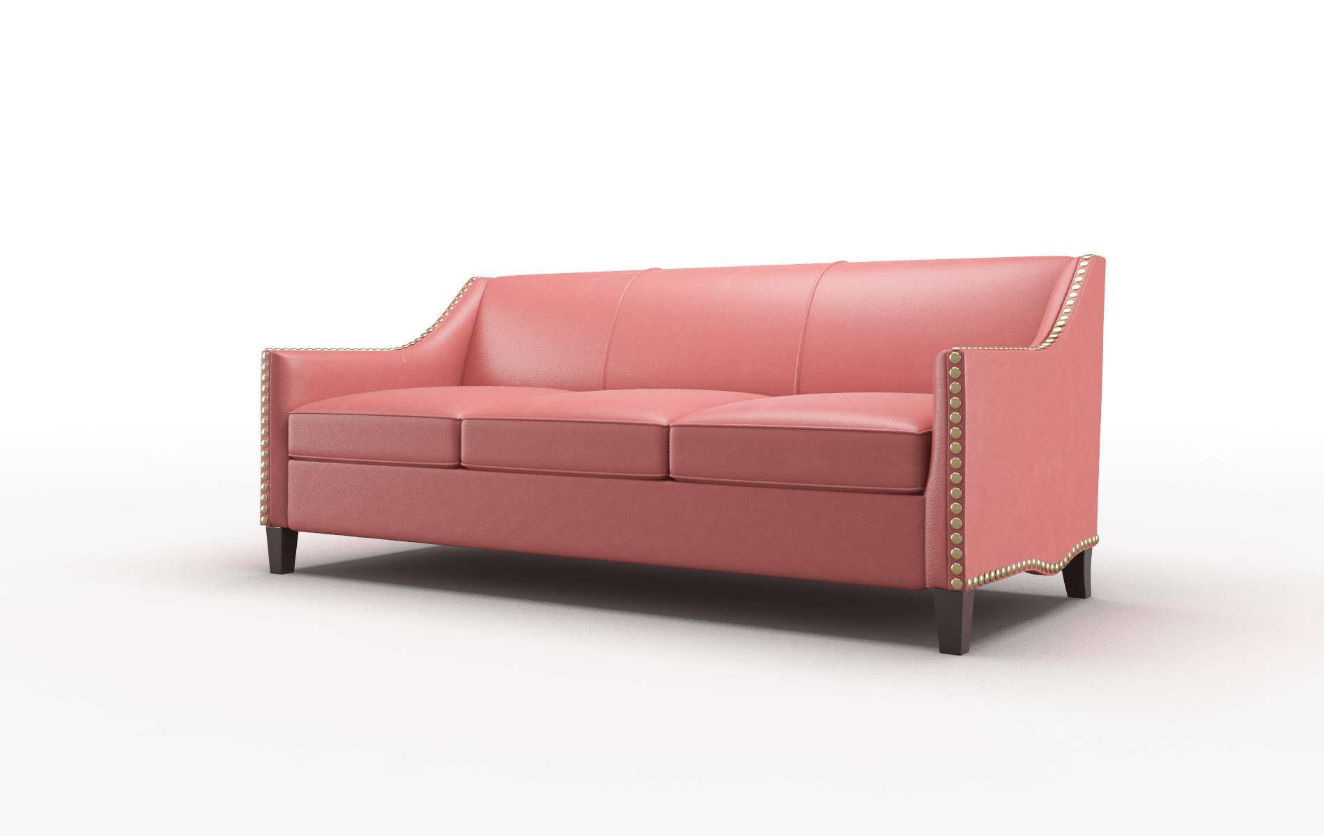 Amsterdam Dillion Cordovan Sofa espresso legs 4