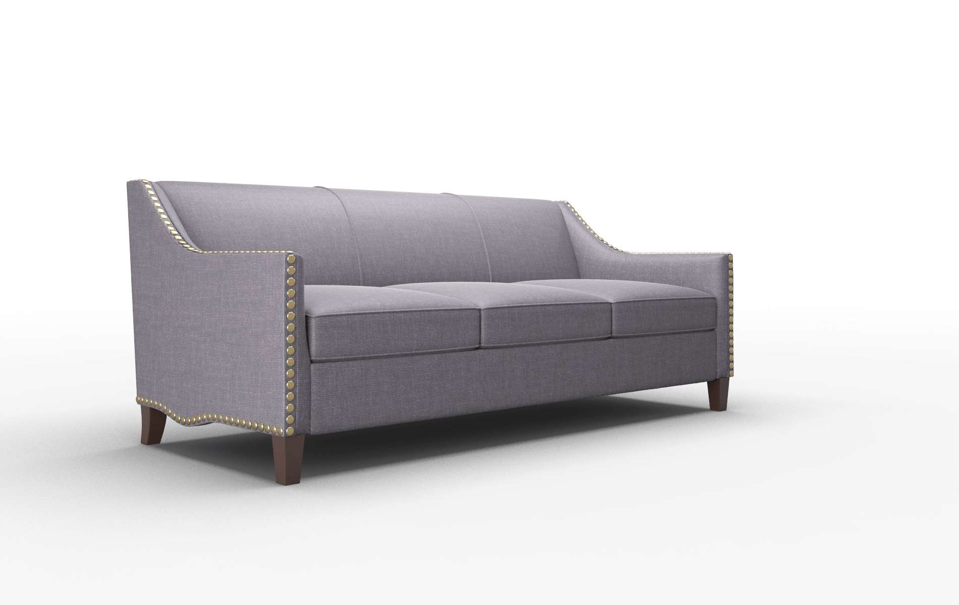Amsterdam Durham Ink Sofa espresso legs 2
