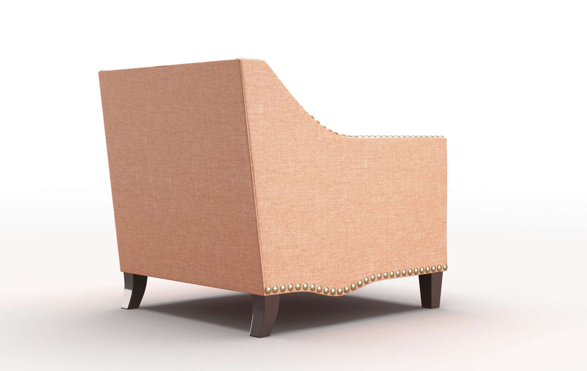 Amsterdam Durham Tangerine Chair espresso legs 5