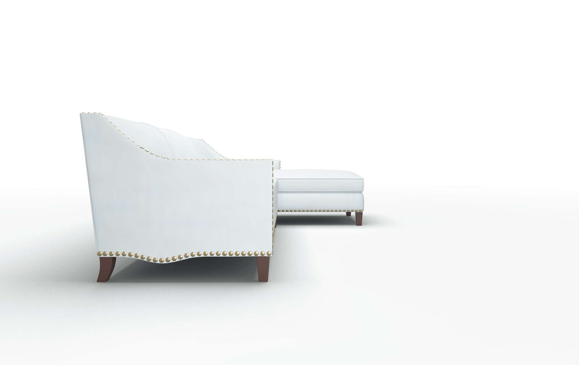 Amsterdam Hathaway Aqua Panel espresso legs 3