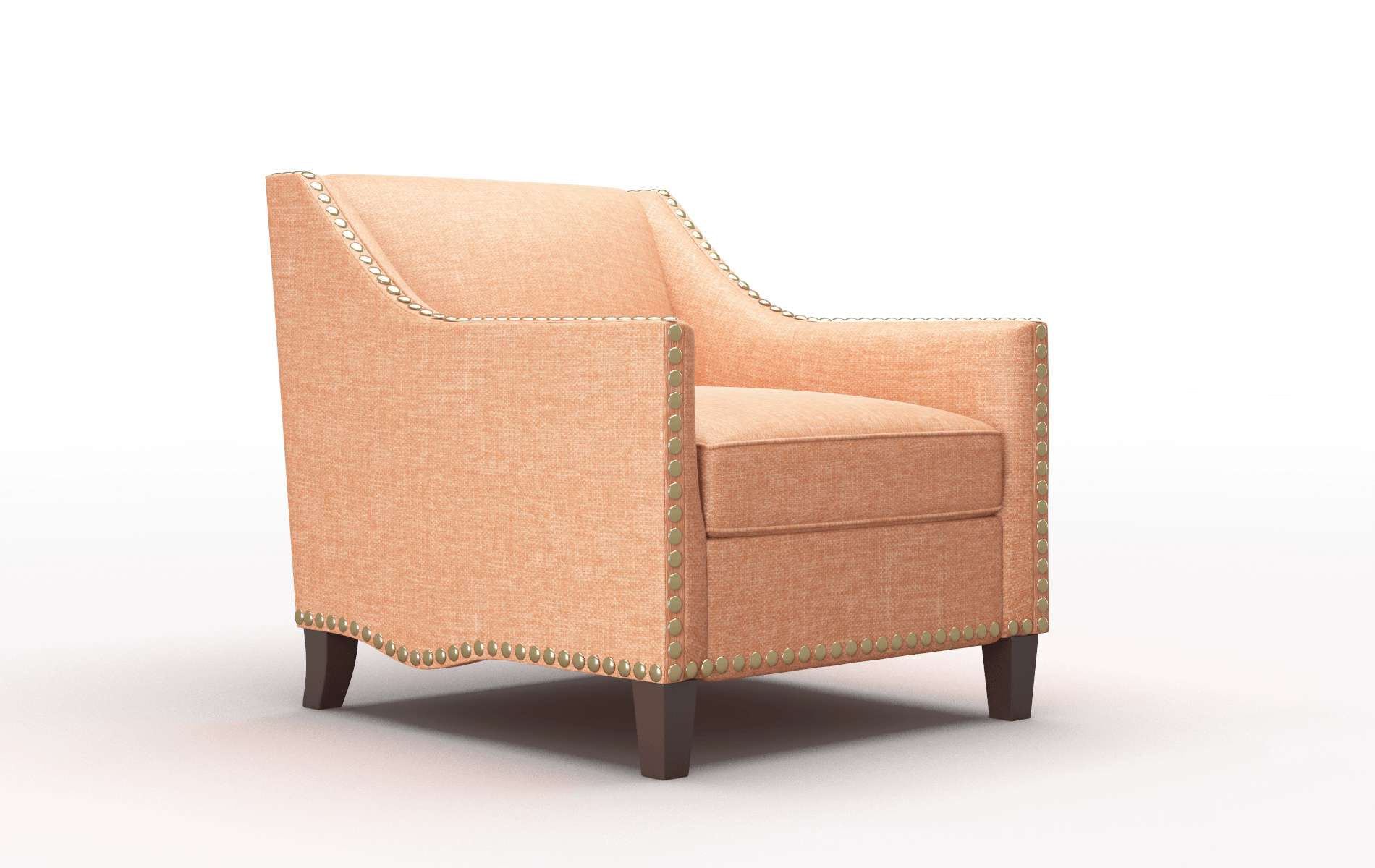 Amsterdam Hepburn Appricot Chair espresso legs 2
