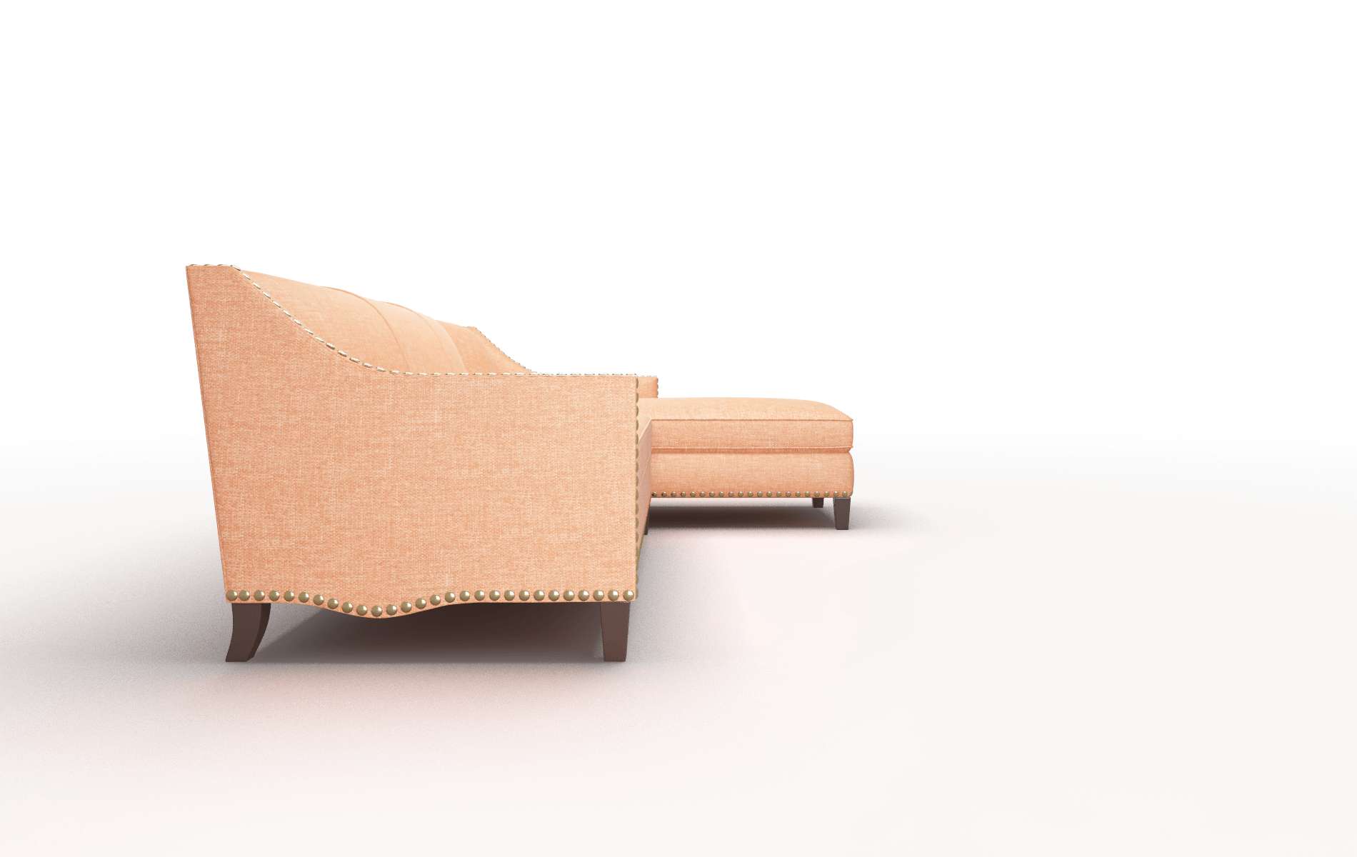 Amsterdam Hepburn Appricot Panel espresso legs 3