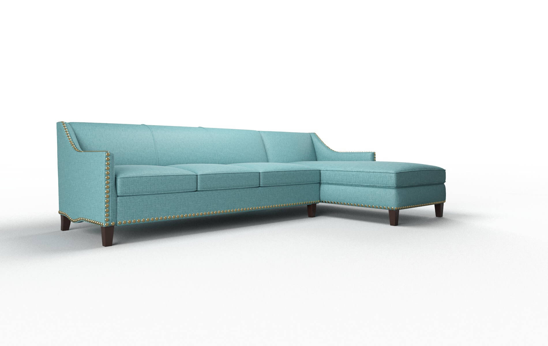 Amsterdam Hepburn_hrp Emerald Panel espresso legs 2