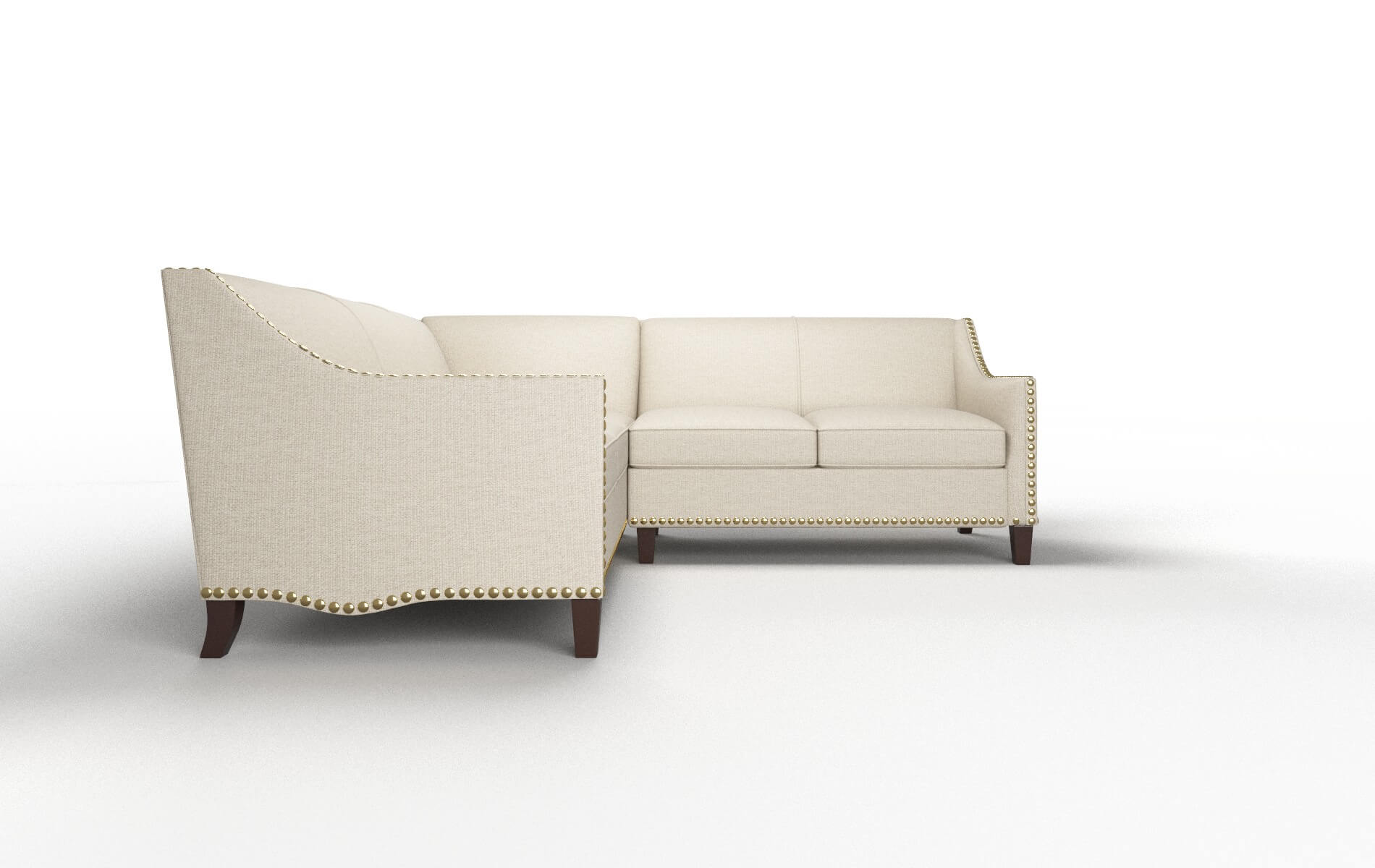 Amsterdam Insight Barley Sectional espresso legs 2