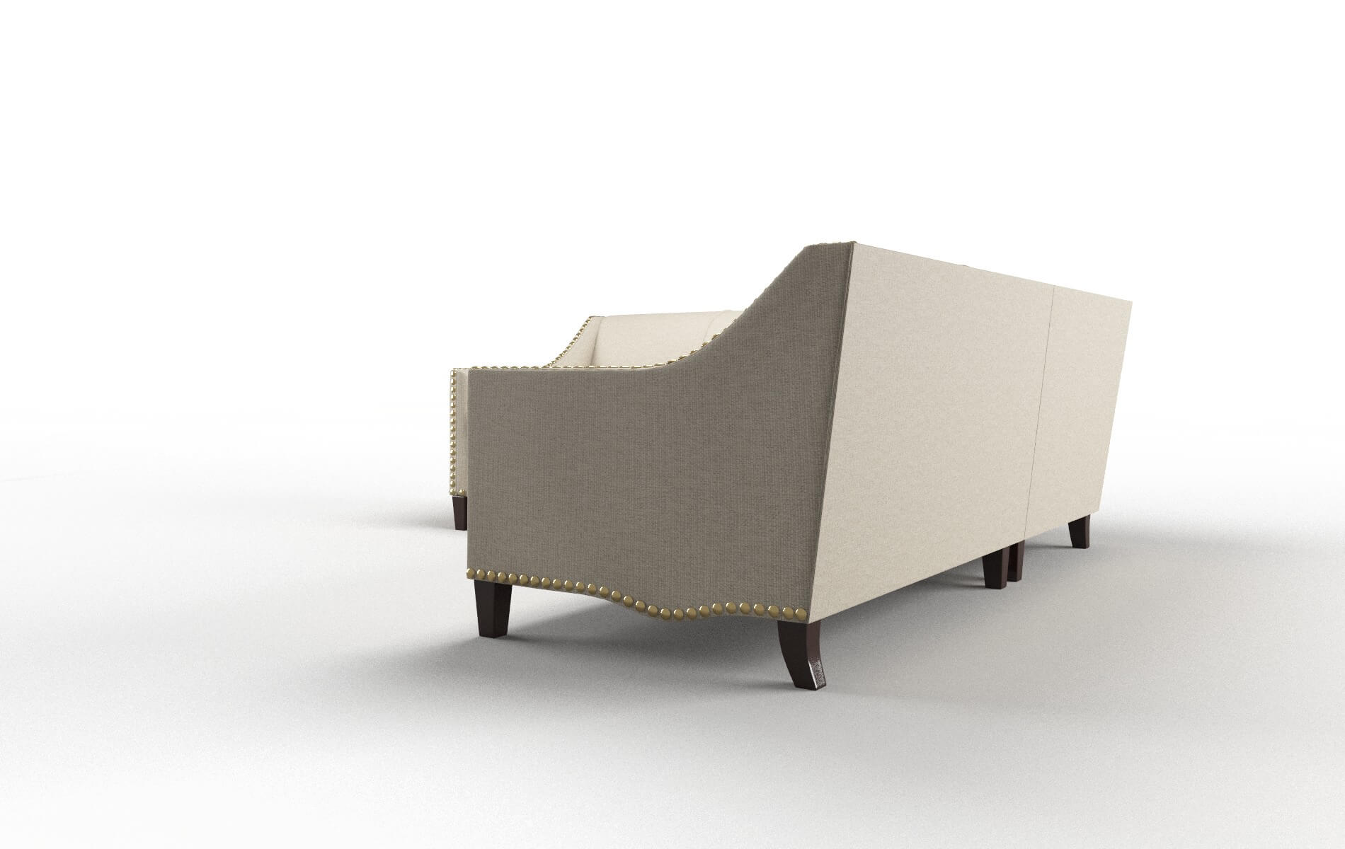 Amsterdam Insight Barley Sectional espresso legs 4