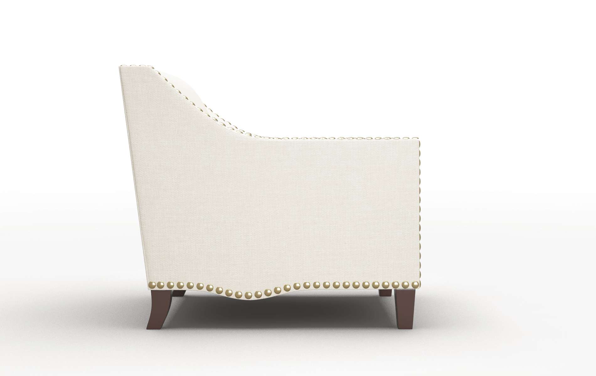 Amsterdam Keylargo Almond Chair espresso legs 3
