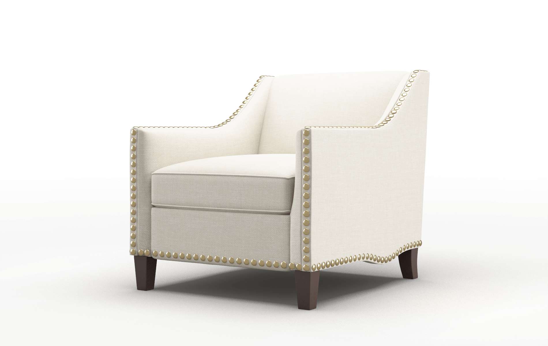 Amsterdam Keylargo Almond Chair espresso legs 4