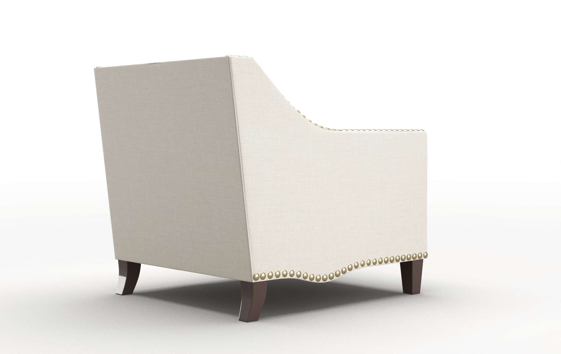 Amsterdam Keylargo Almond Chair espresso legs 5