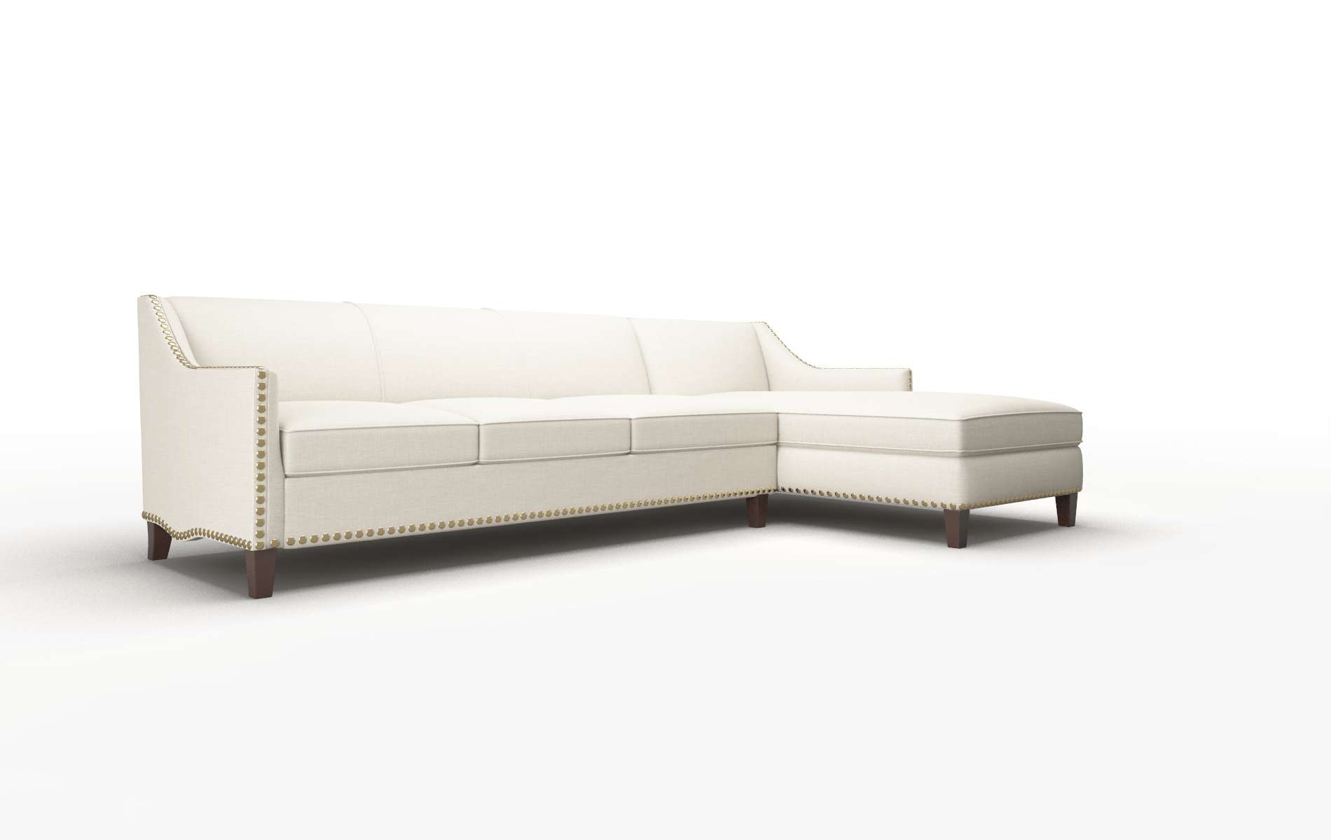 Amsterdam Keylargo Almond Panel espresso legs 2