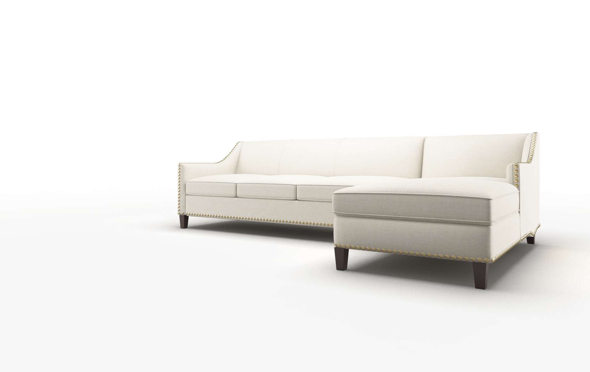 Amsterdam Keylargo Almond Panel espresso legs 4