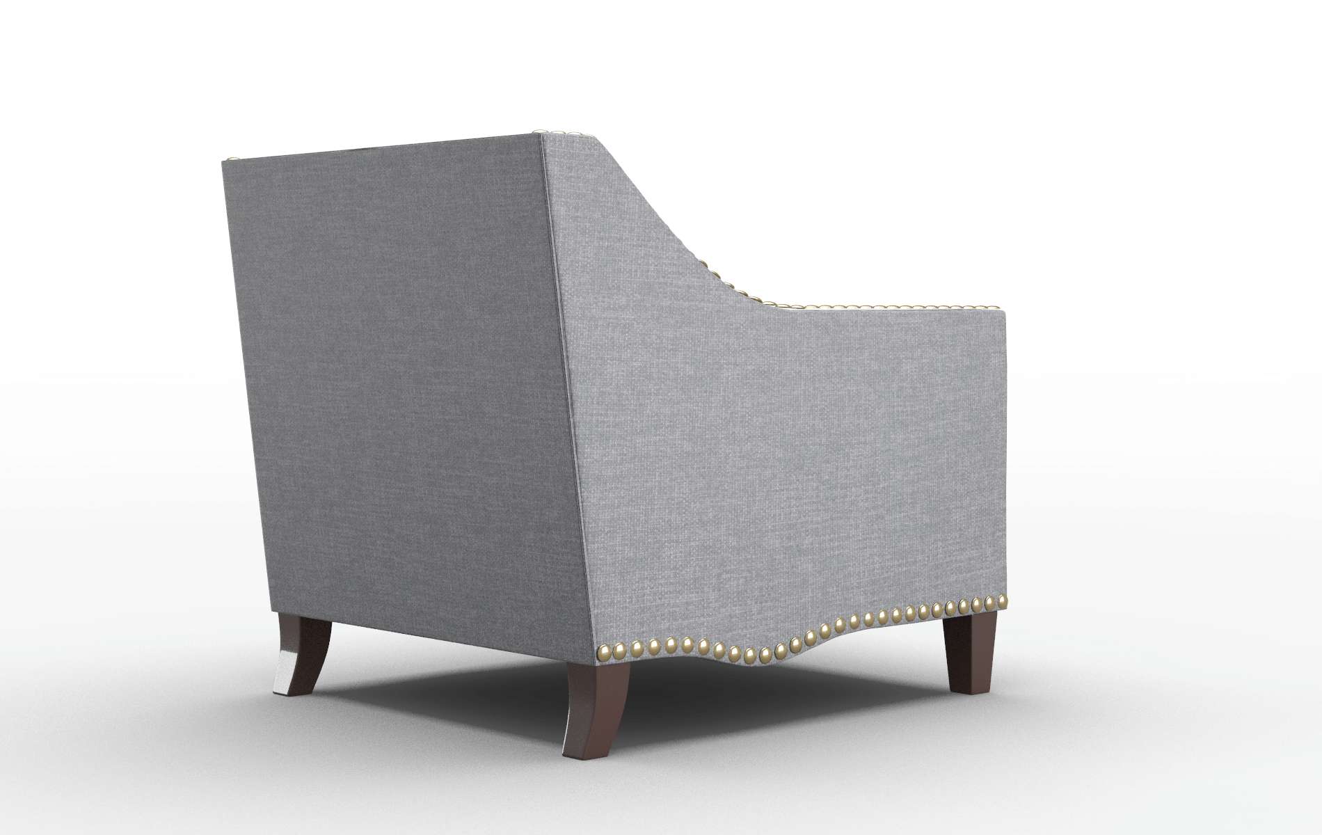 Amsterdam Keylargo Graphite Chair espresso legs 5