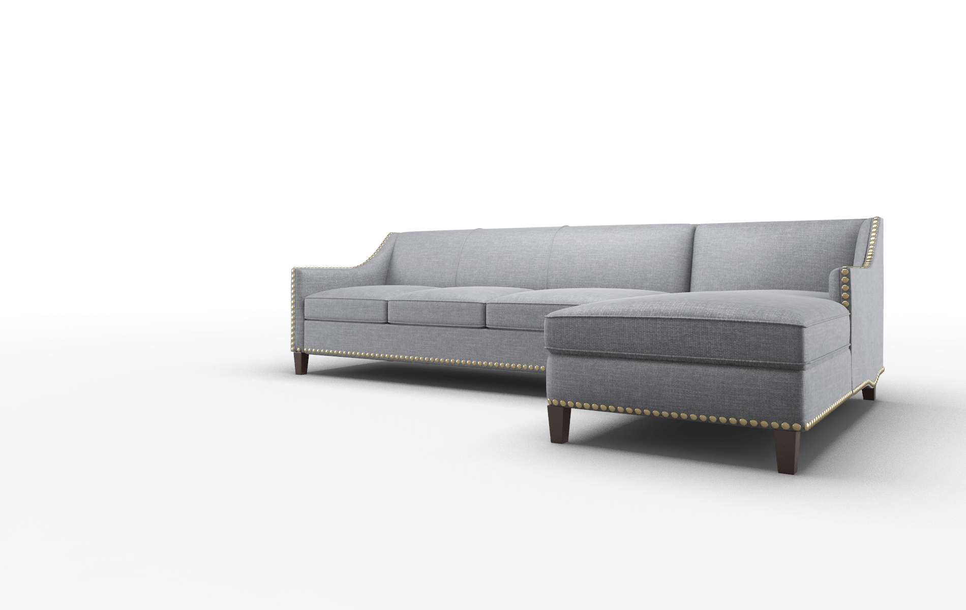 Amsterdam Keylargo Graphite Panel espresso legs 4