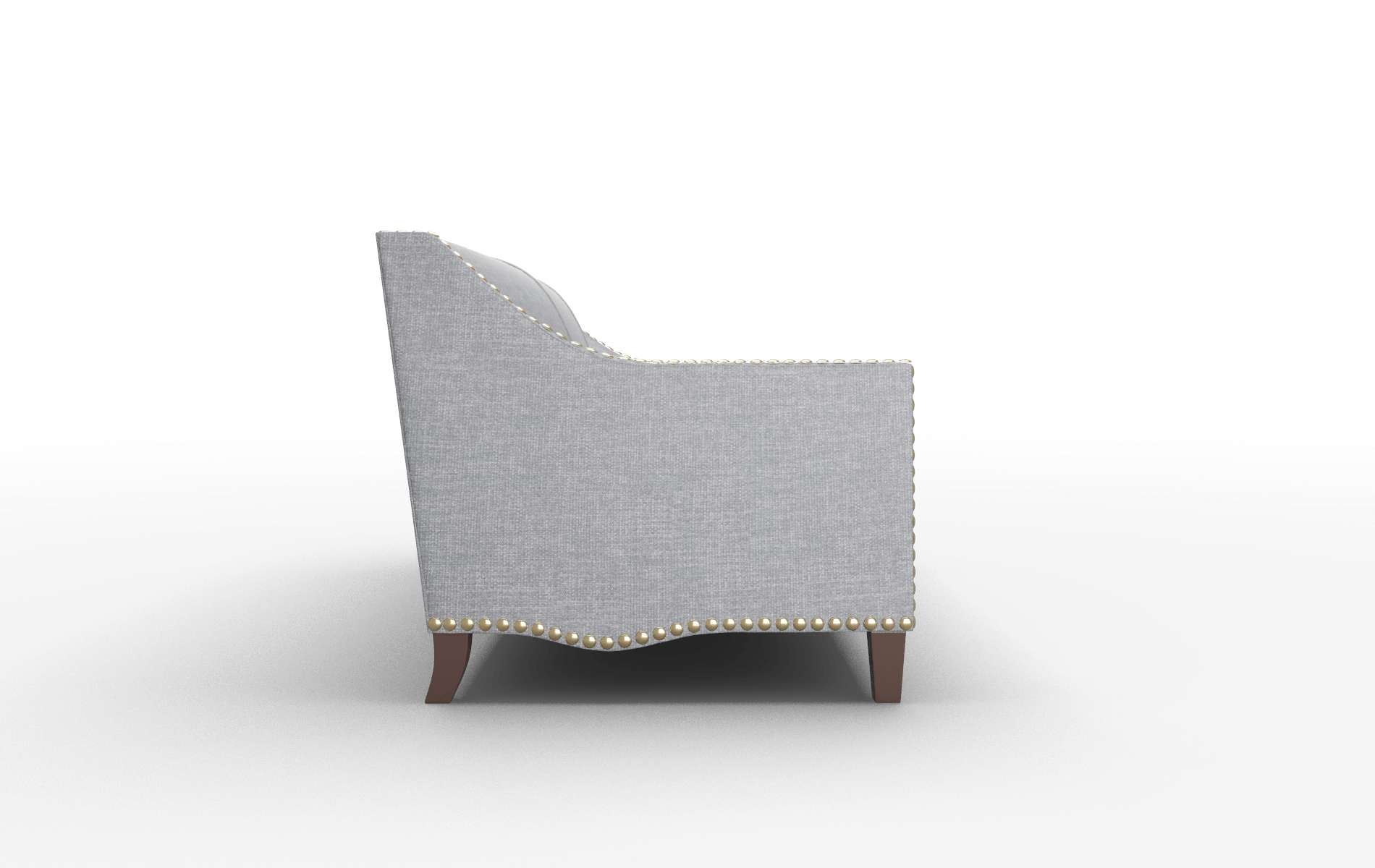 Amsterdam Keylargo Graphite Sofa espresso legs 3
