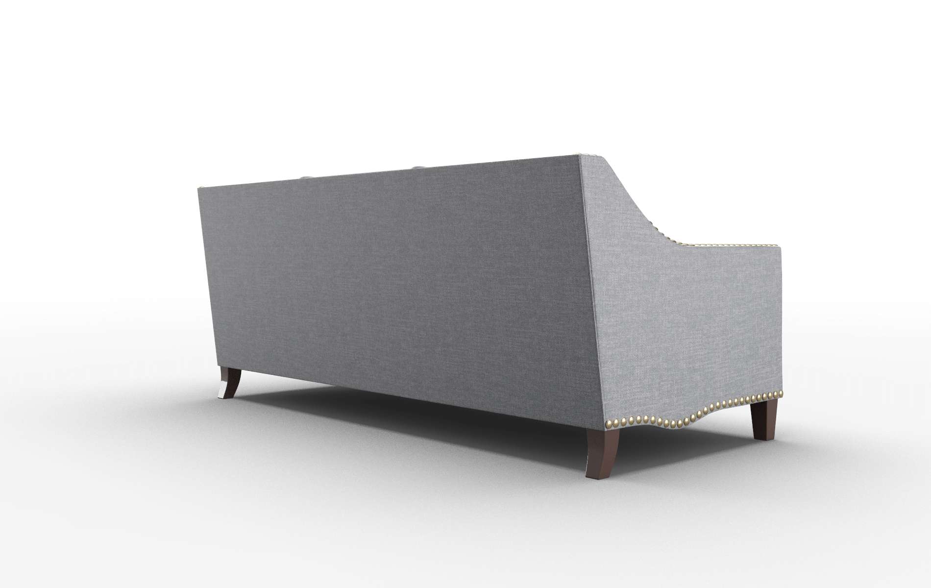 Amsterdam Keylargo Graphite Sofa espresso legs 5