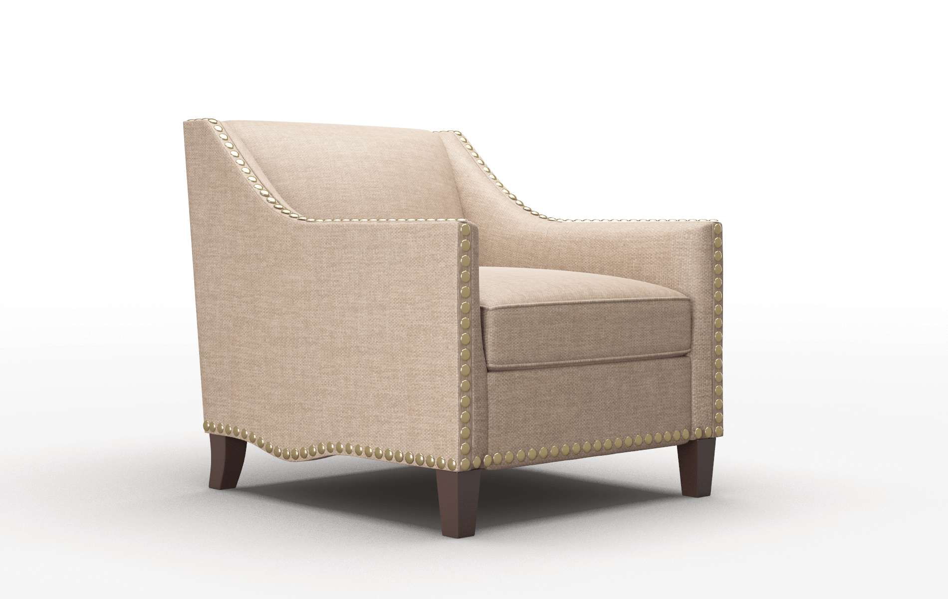 Amsterdam Keylargo Mink Chair espresso legs 2