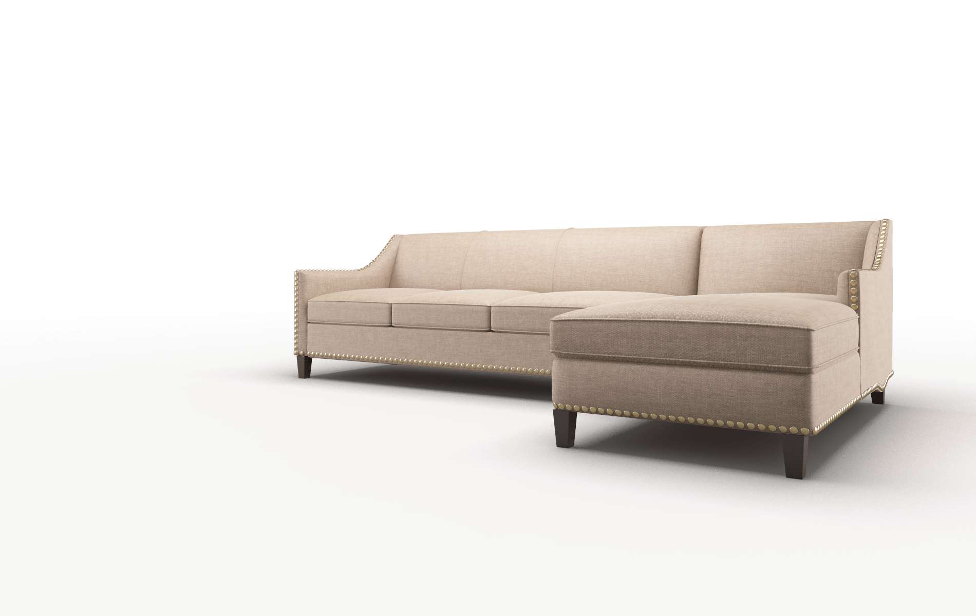 Amsterdam Keylargo Mink Panel espresso legs 4