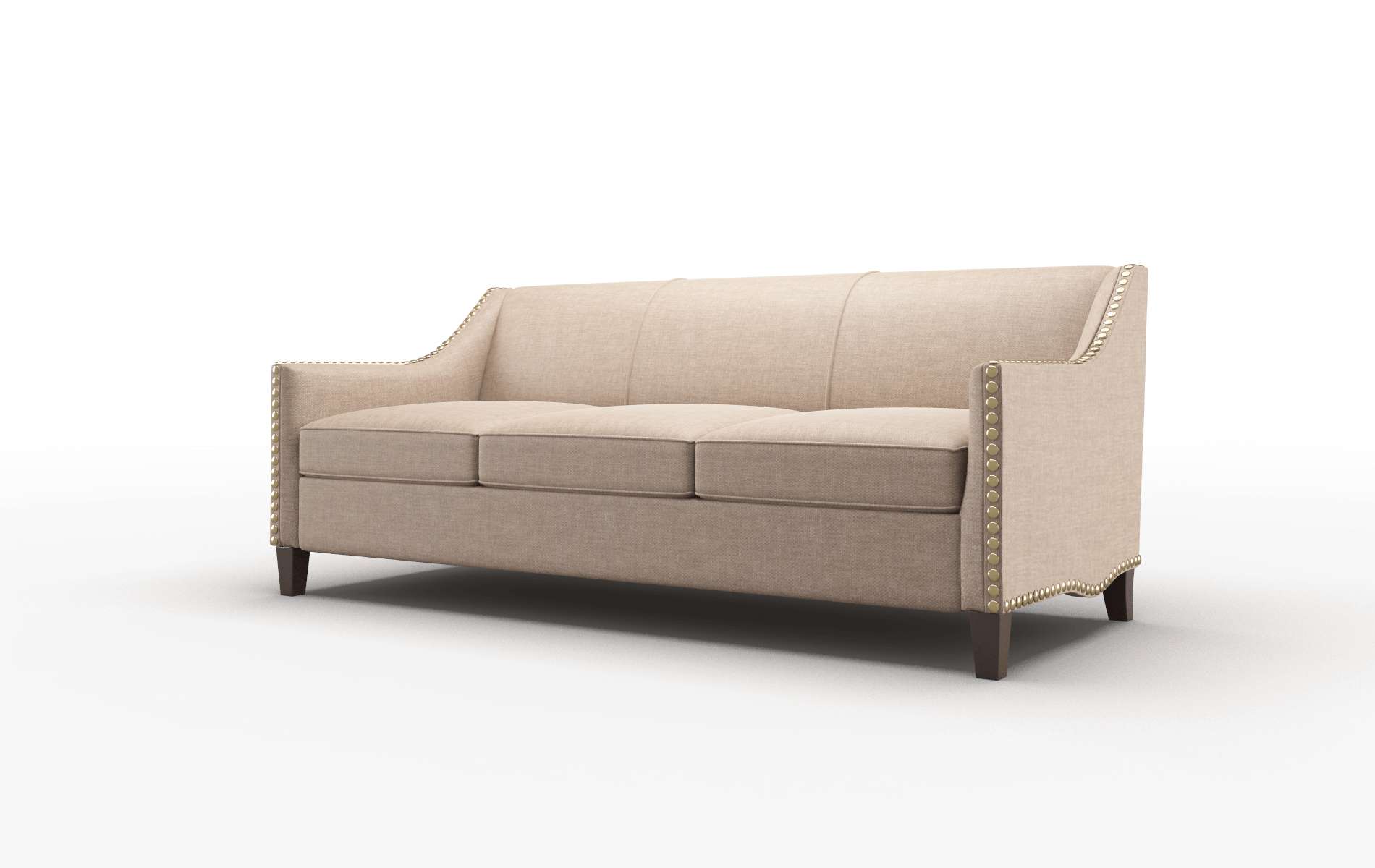 Amsterdam Keylargo Mink Sofa espresso legs 4