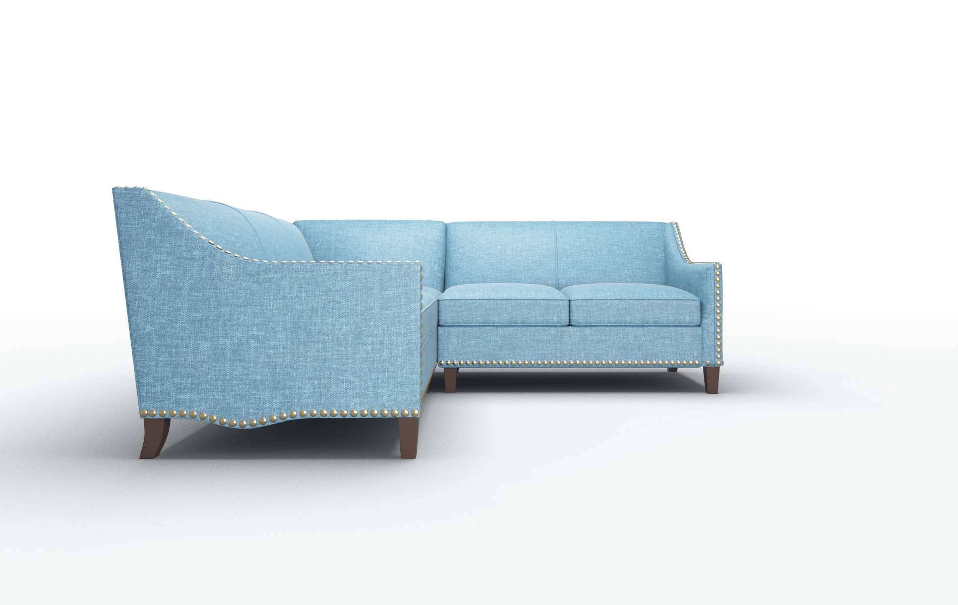 Amsterdam Keylargo Ocean Sectional espresso legs 2