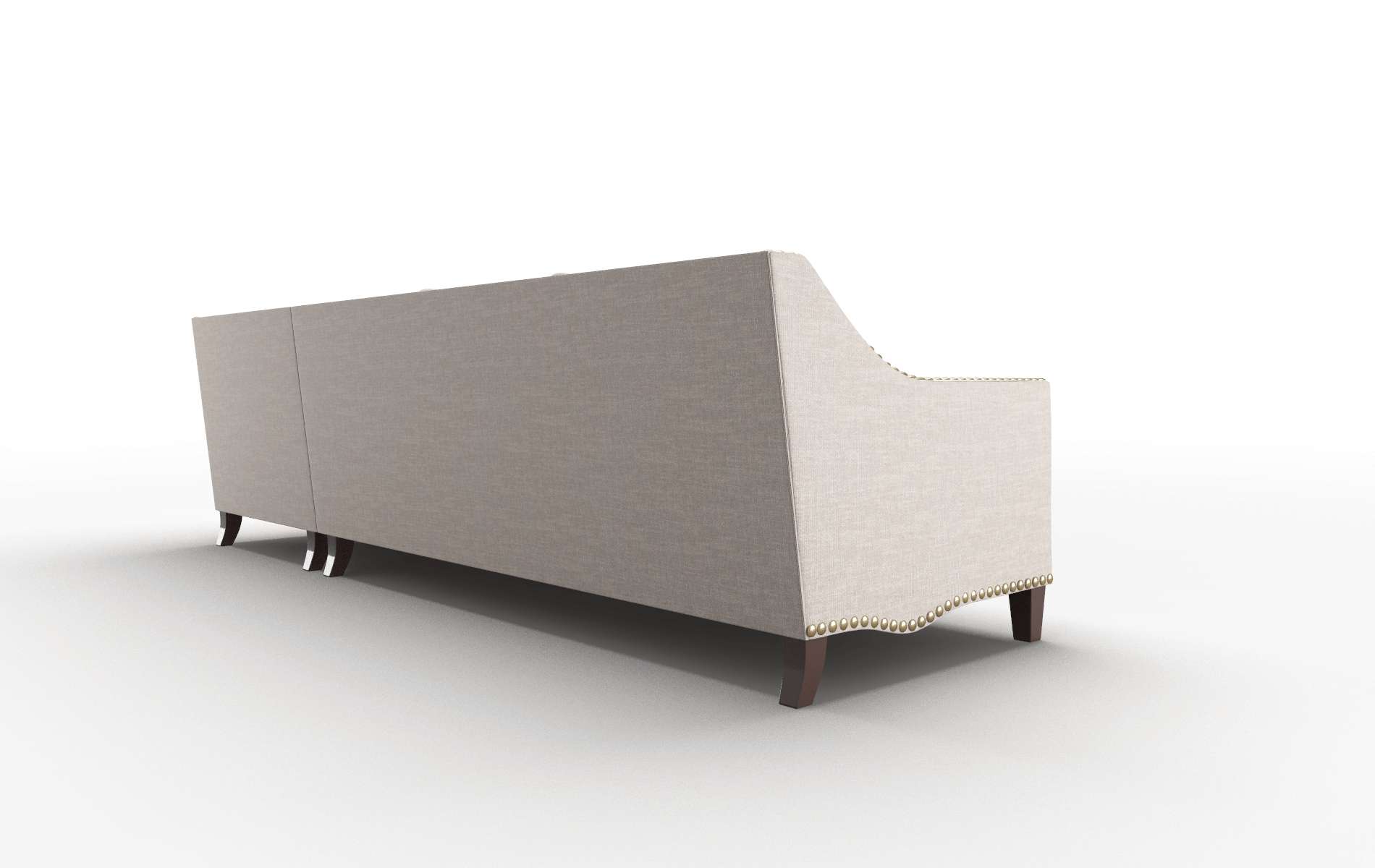 Amsterdam Keylargo Pumice Panel espresso legs 5