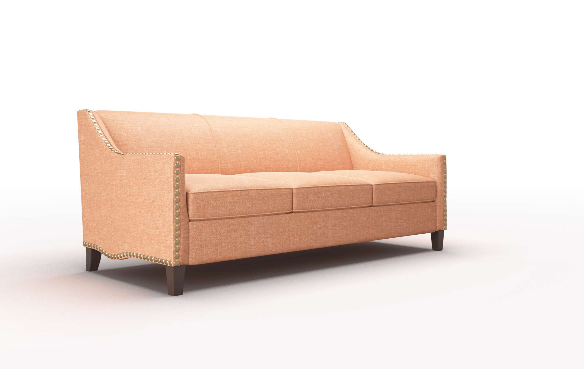 Amsterdam Keylargo Terracotta Sofa espresso legs 2
