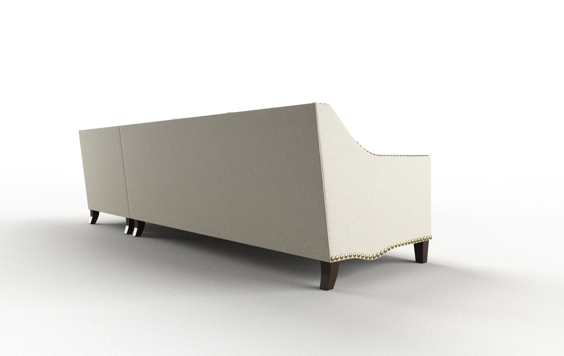 Amsterdam Lana Sand Panel espresso legs 5
