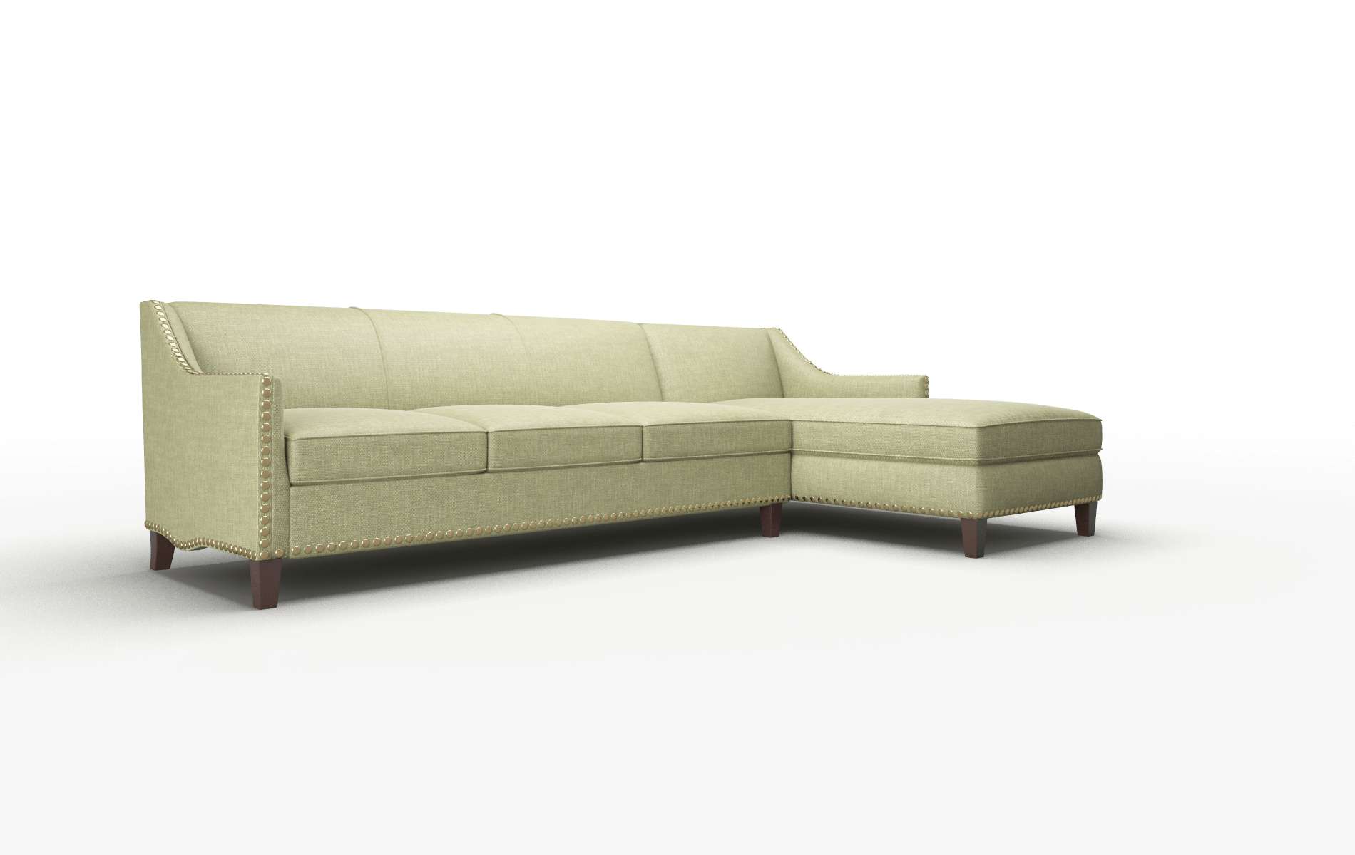 Amsterdam Leslie Lawn Panel espresso legs 2