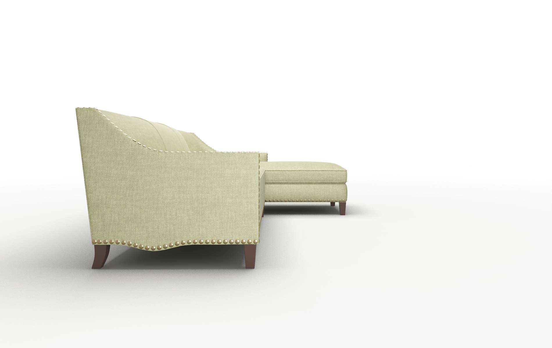 Amsterdam Leslie Lawn Panel espresso legs 3