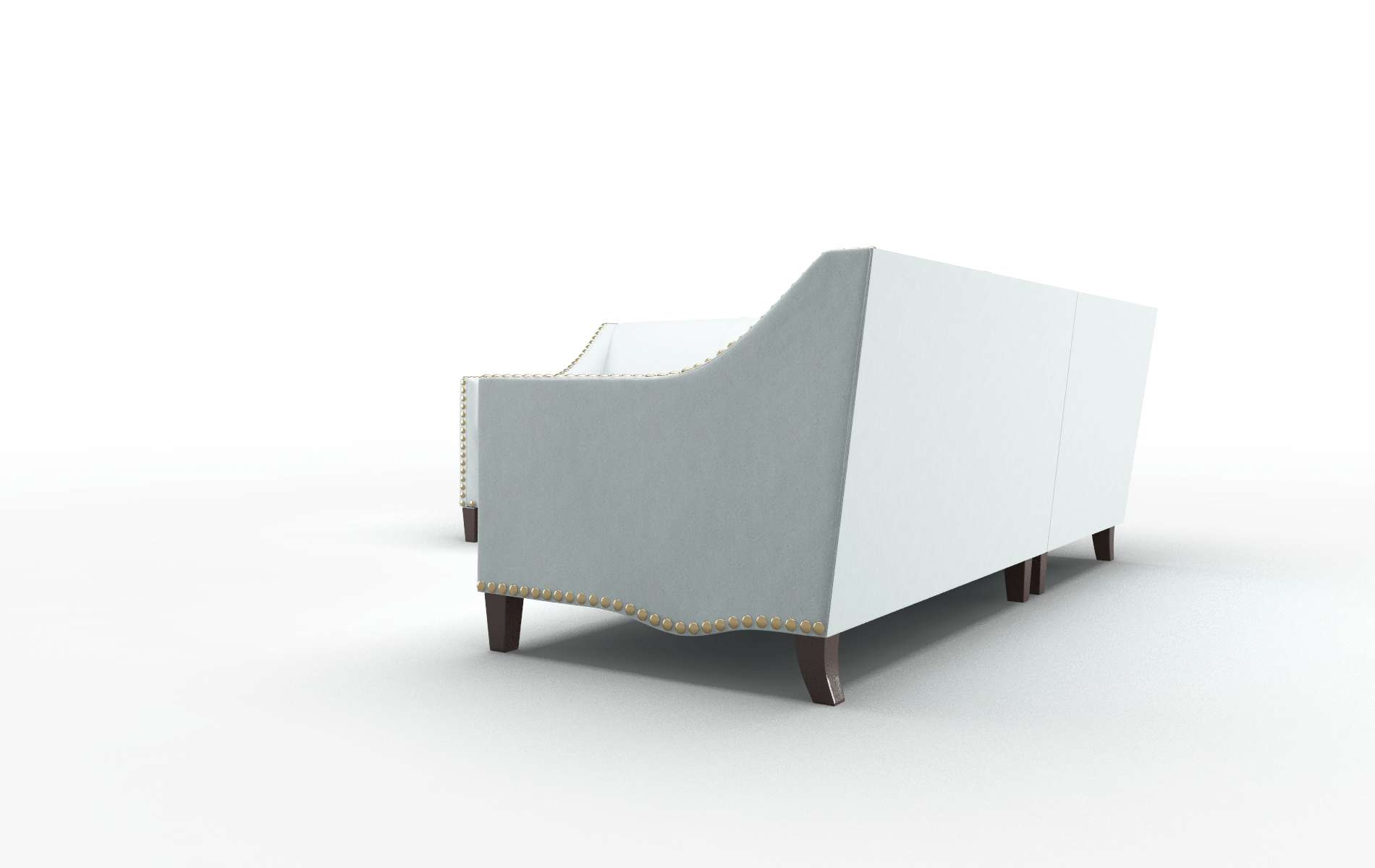 Amsterdam Leslie Robins_egg Sectional espresso legs 4