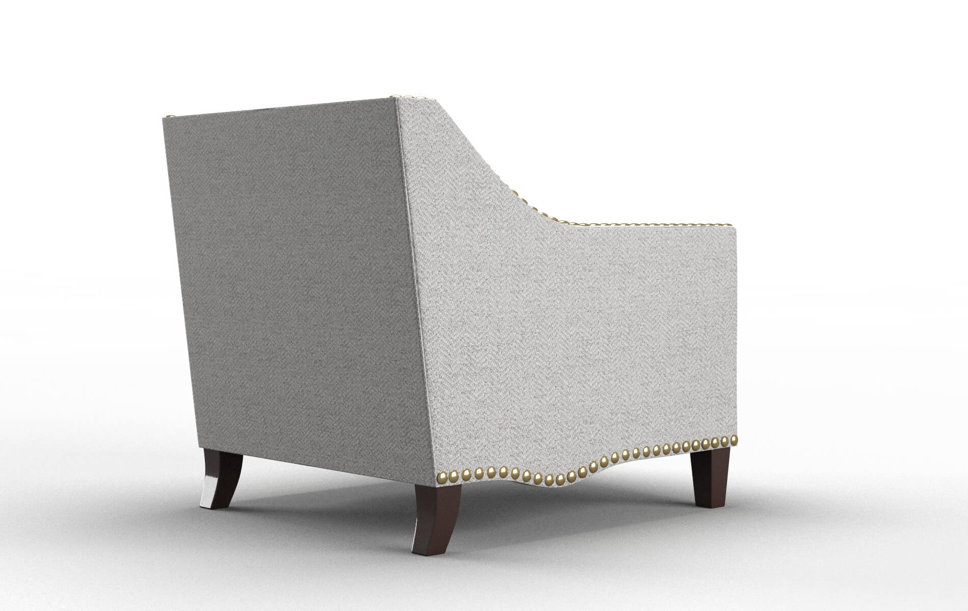 Amsterdam Malibu Dove Chair espresso legs 5