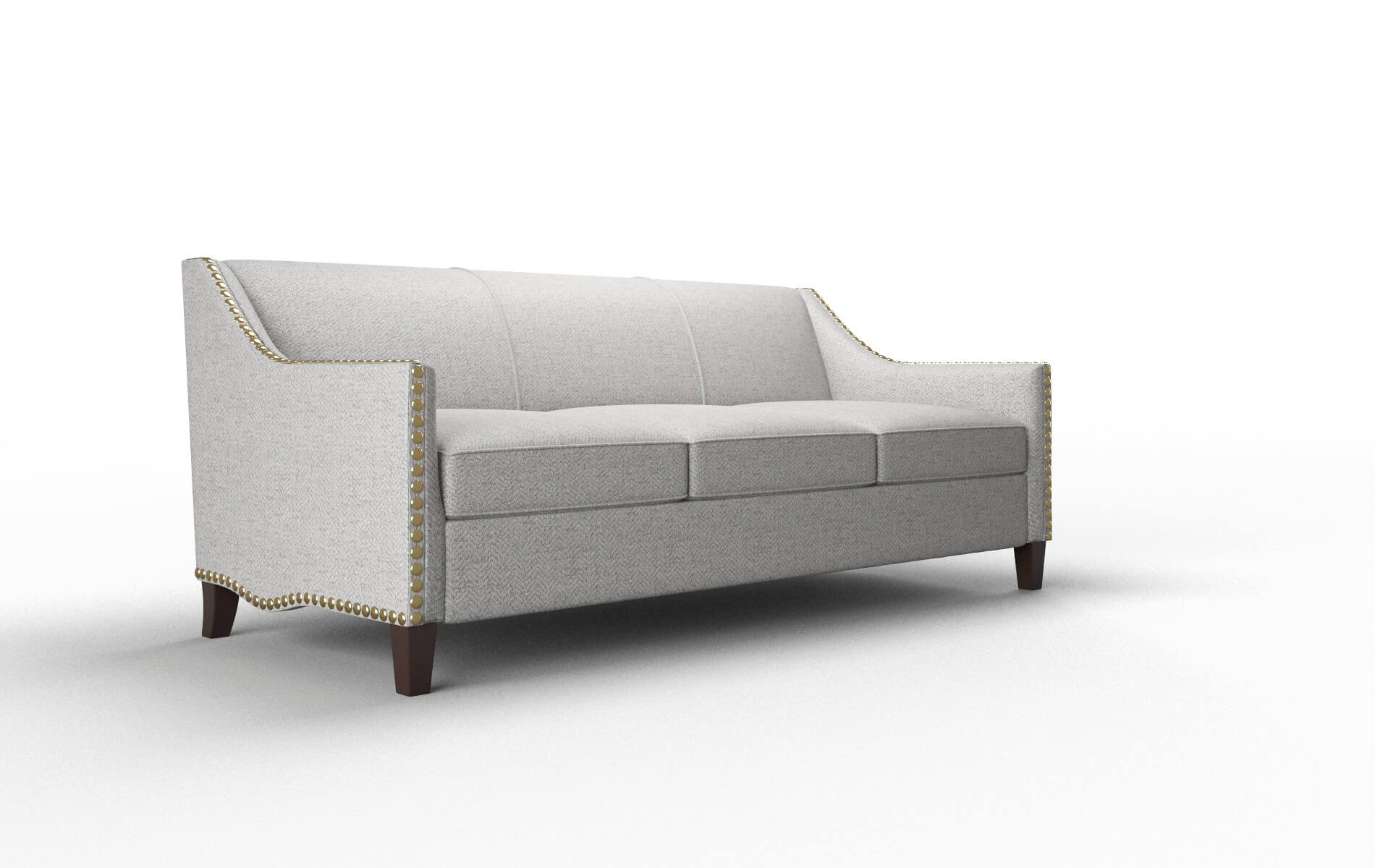 Amsterdam Malibu Dove Sofa espresso legs 2
